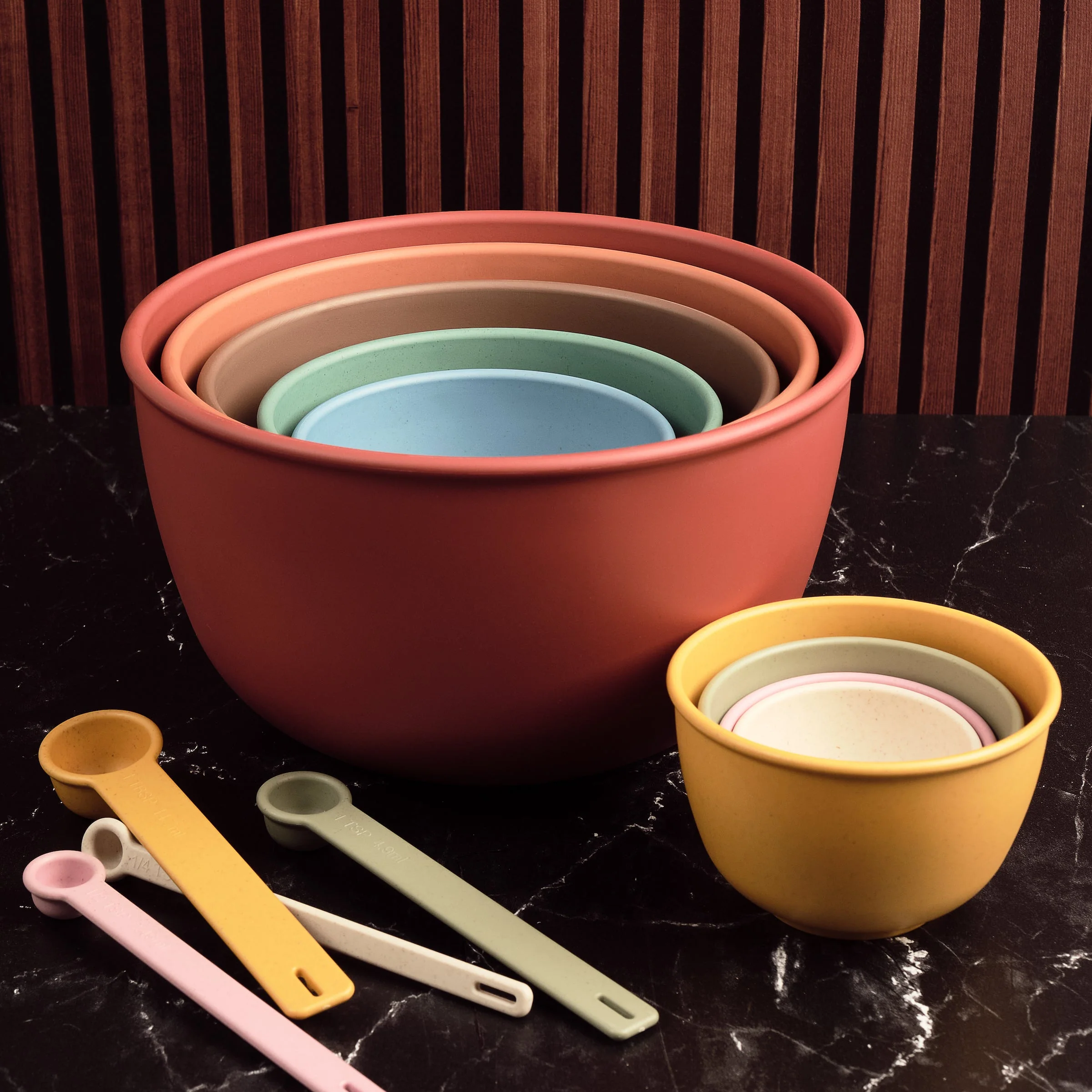 5 Piece Astrik Mixing Bowls - Image 8