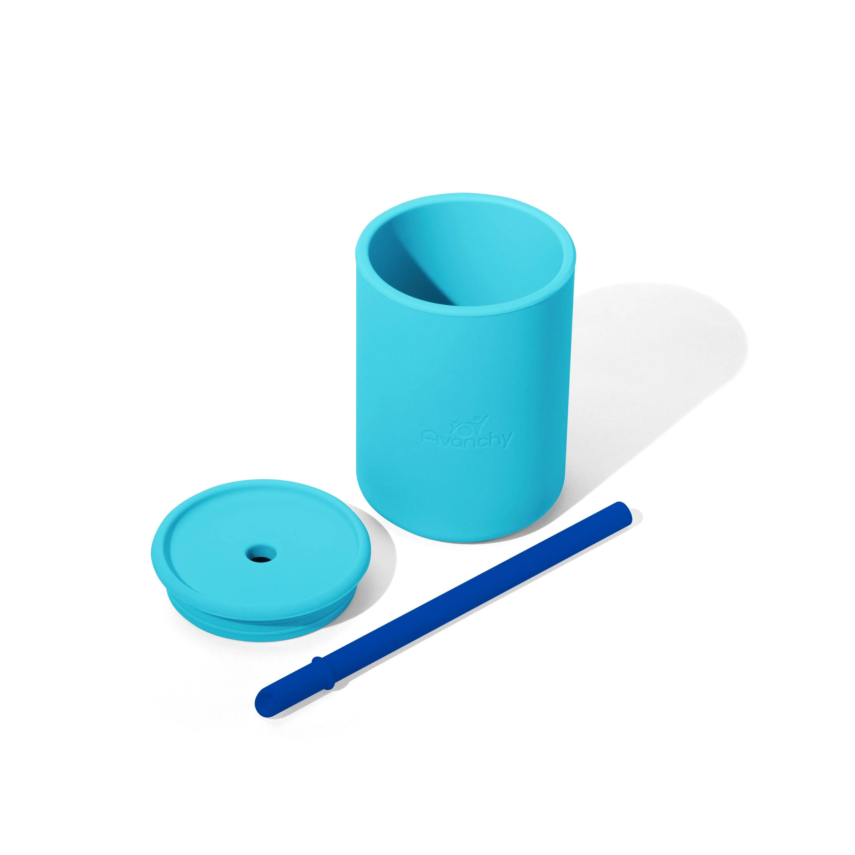5oz Silicone Sippy Cup - Spill Proof Straw Transition Cup (9 color options) - Image 13