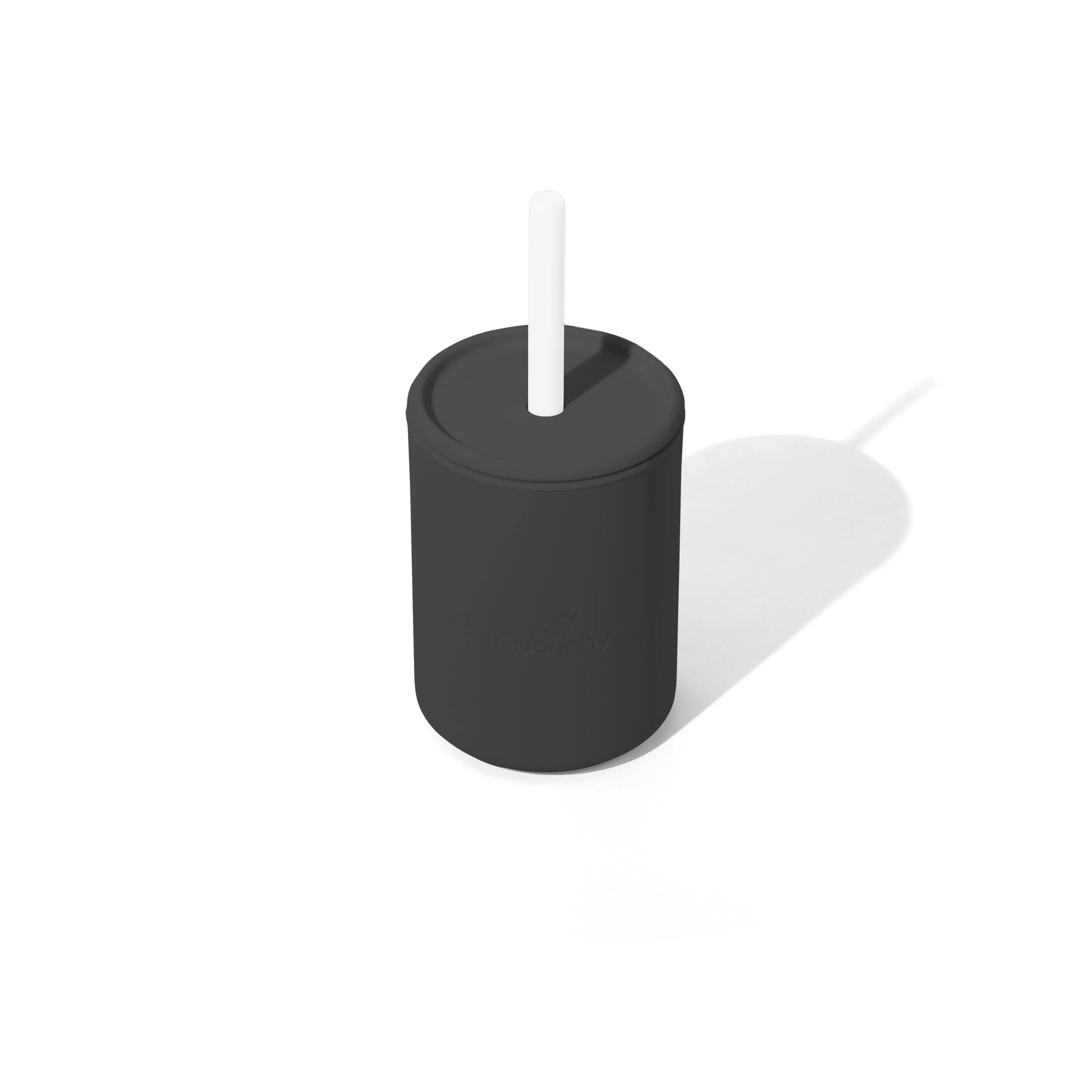 5oz Silicone Sippy Cup - Spill Proof Straw Transition Cup (9 color options) - Image 15