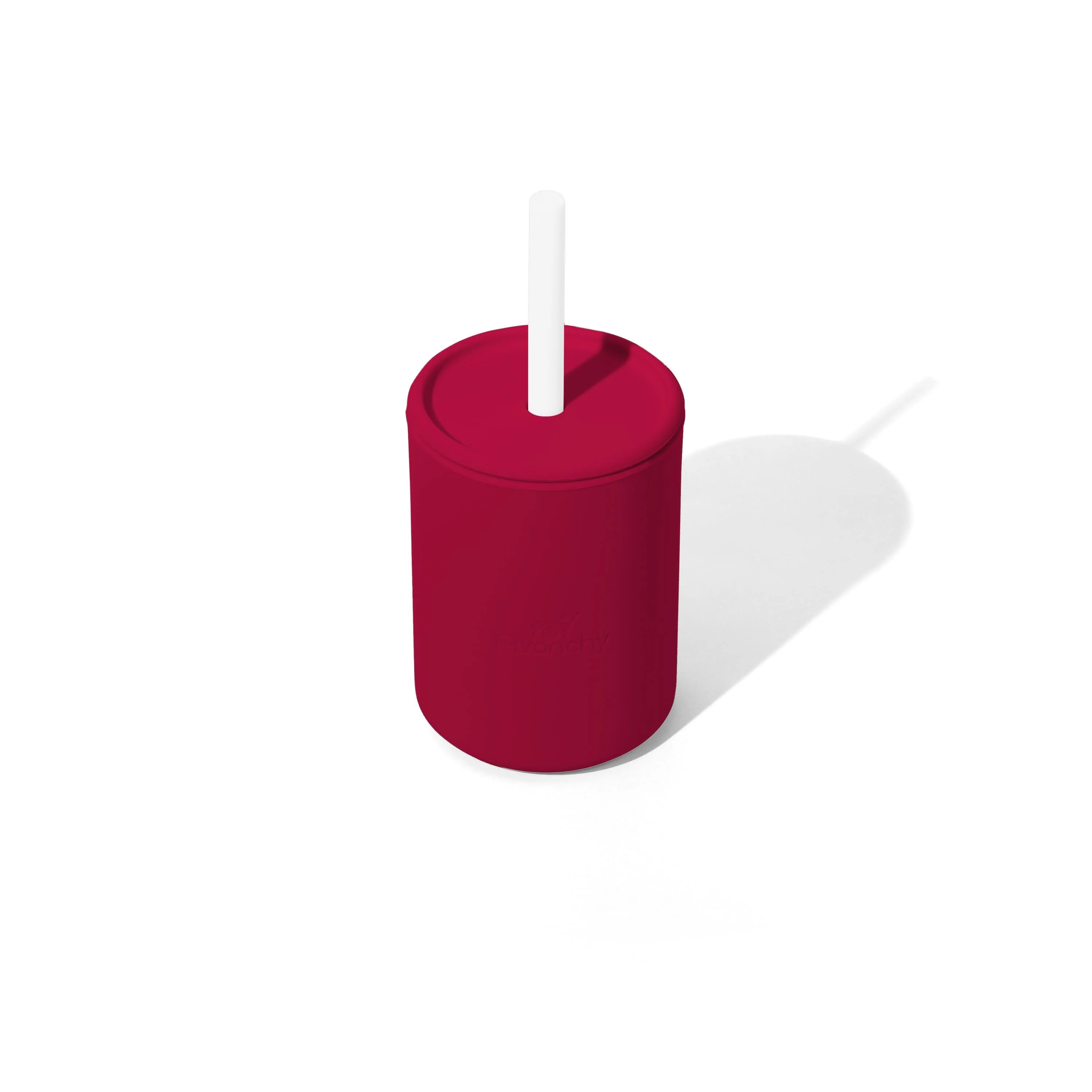5oz Silicone Sippy Cup - Spill Proof Straw Transition Cup (9 color options) - Image 17