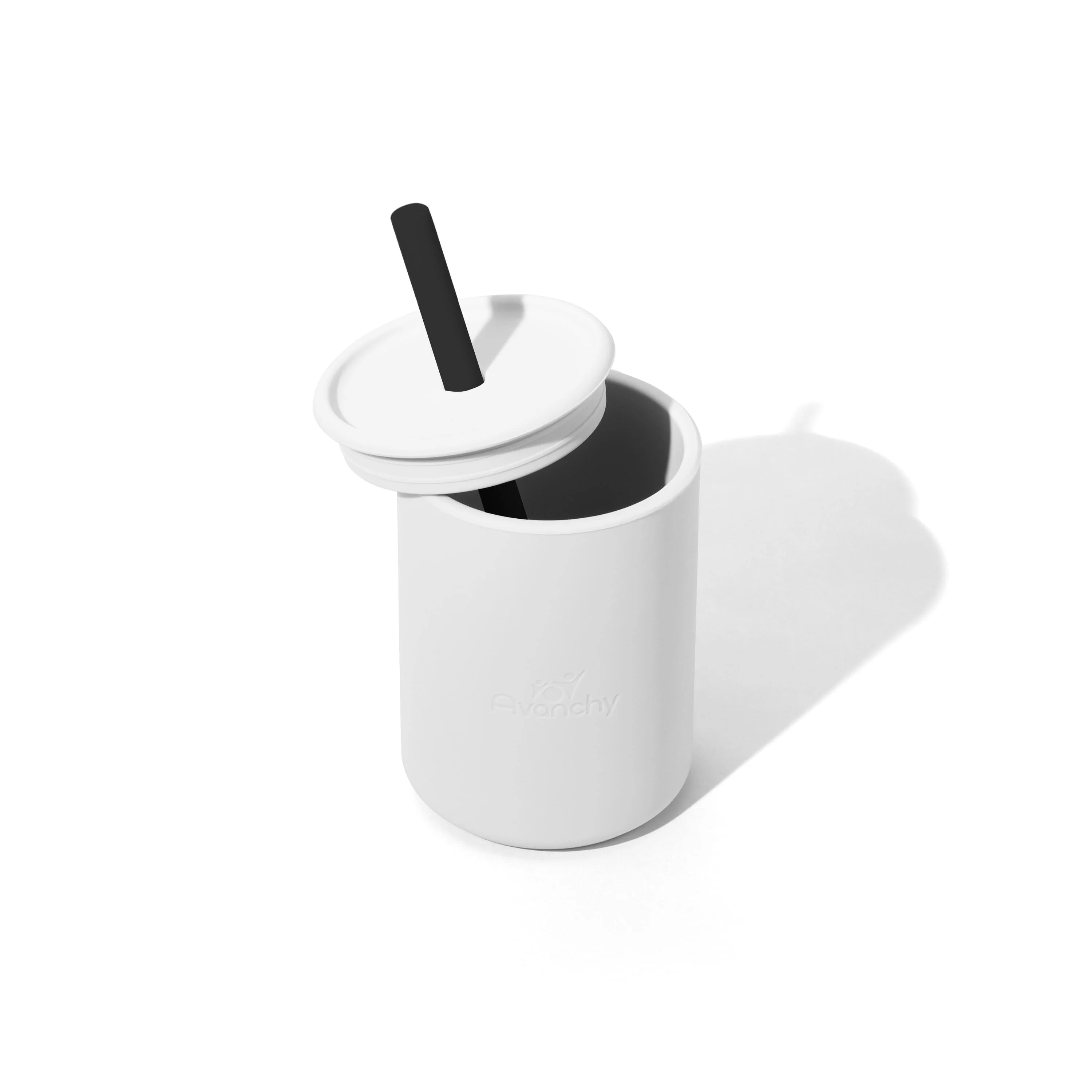 8oz Silicone Sippy Cup - Spill Proof Straw Transition Cup (9 color options) - Image 16