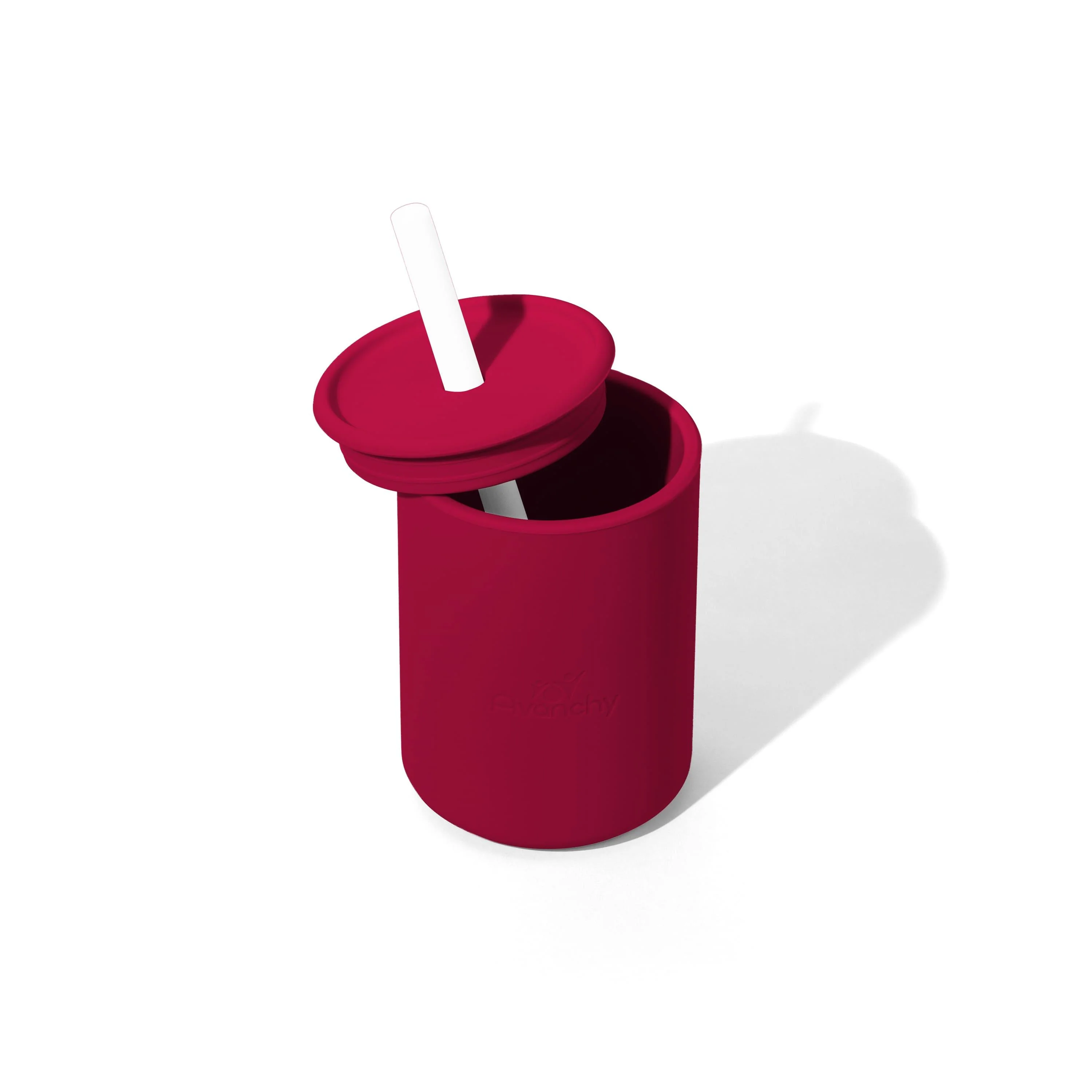 8oz Silicone Sippy Cup - Spill Proof Straw Transition Cup (9 color options) - Image 17