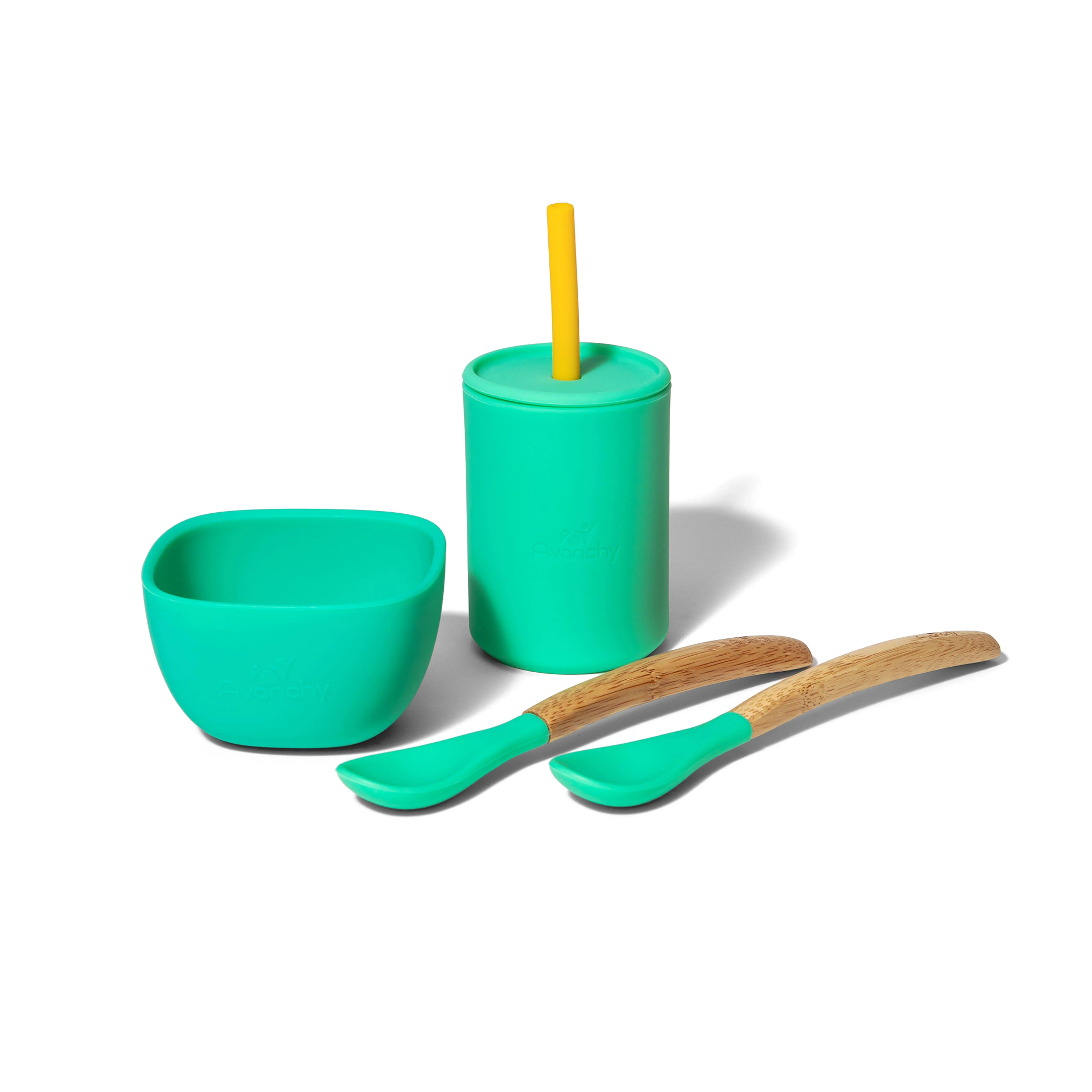 8oz Silicone Sippy Cup - Spill Proof Straw Transition Cup (9 color options) - Image 19