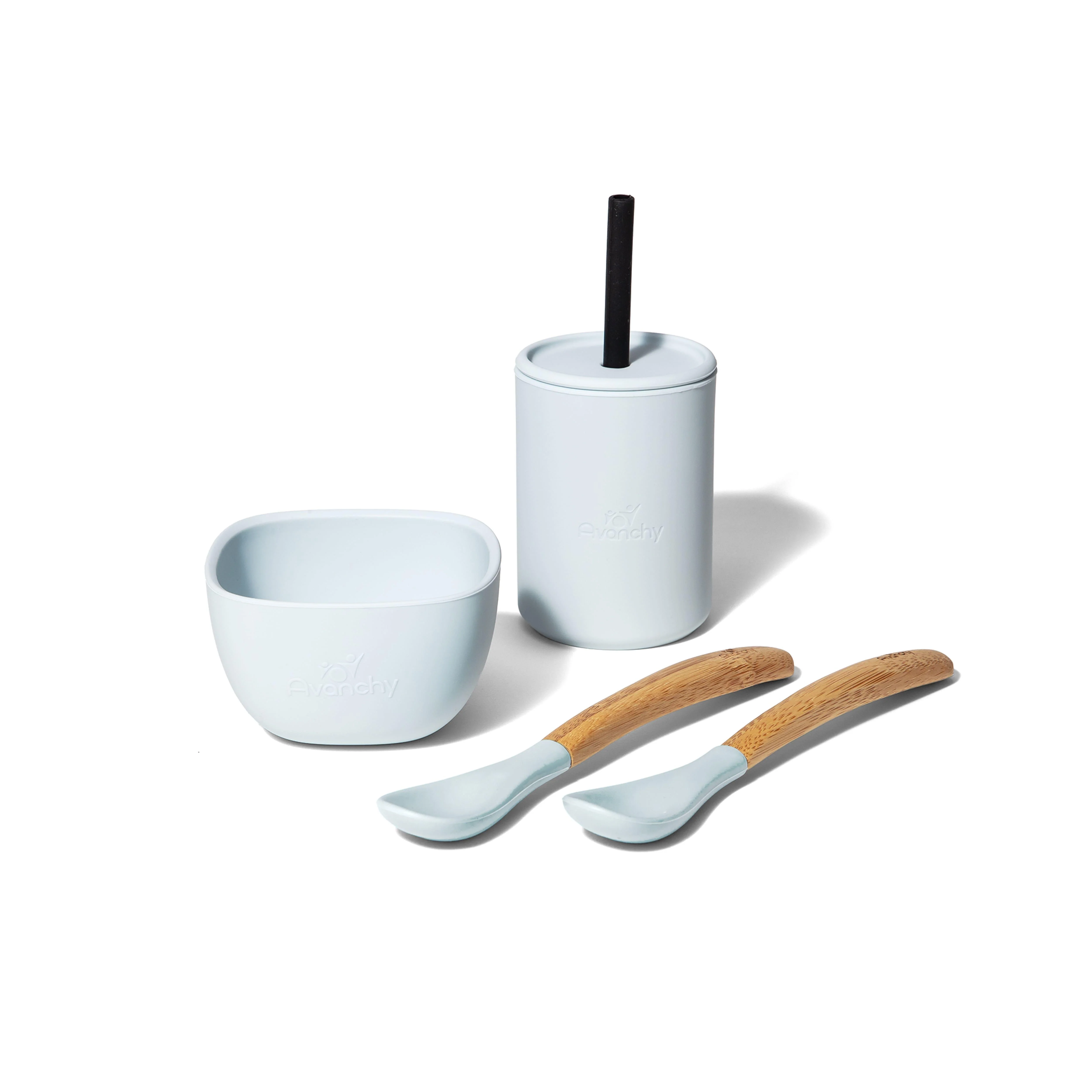 8oz Silicone Sippy Cup - Spill Proof Straw Transition Cup (9 color options) - Image 22