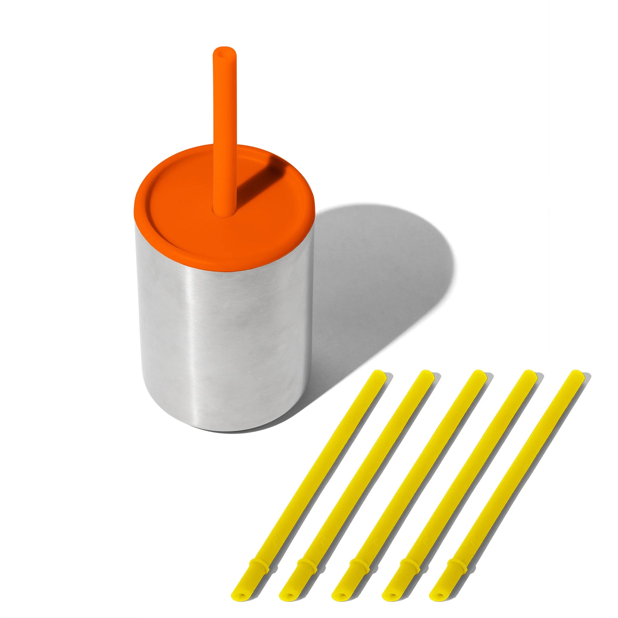 8oz Stainless Steel Sippy Cup - Spill Proof Straw Transition Cup (9 color options) - Image 10