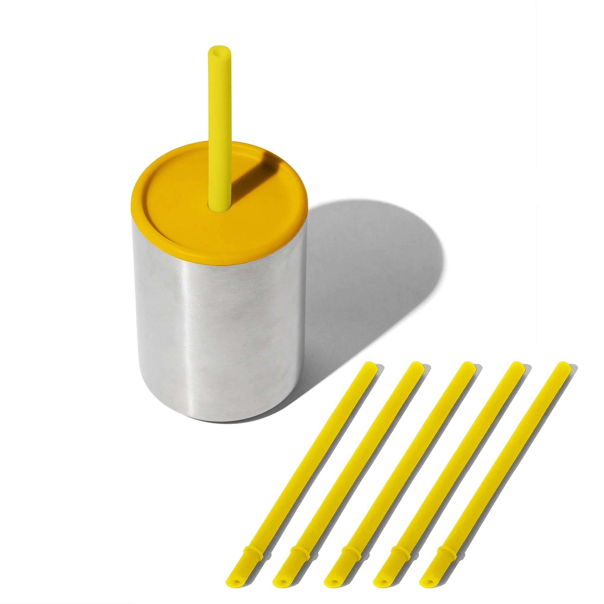 8oz Stainless Steel Sippy Cup - Spill Proof Straw Transition Cup (9 color options) - Image 16