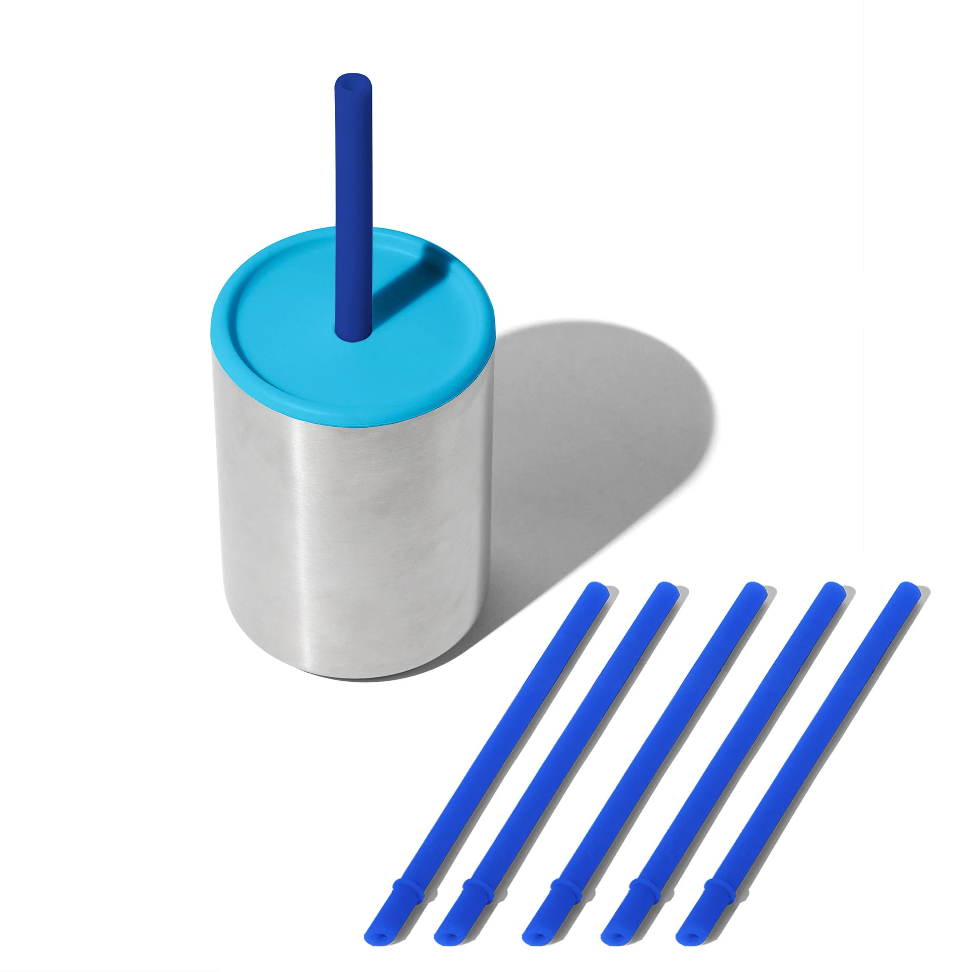 8oz Stainless Steel Sippy Cup - Spill Proof Straw Transition Cup (9 color options) - Image 20