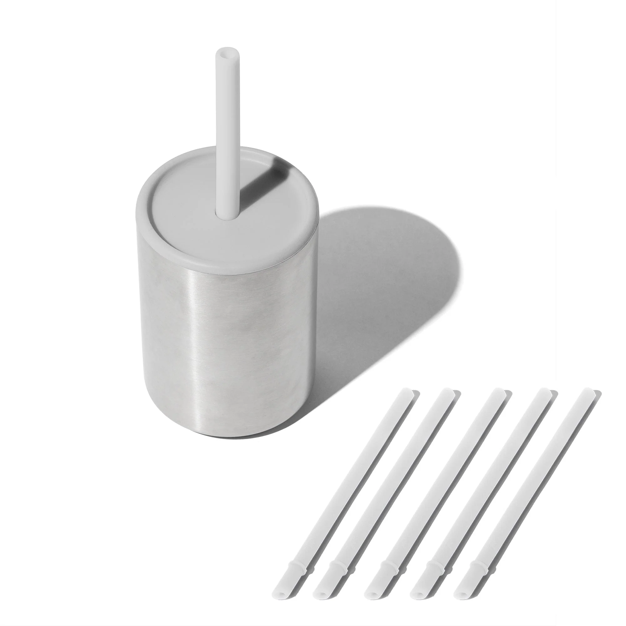 8oz Stainless Steel Sippy Cup - Spill Proof Straw Transition Cup (9 color options) - Image 24