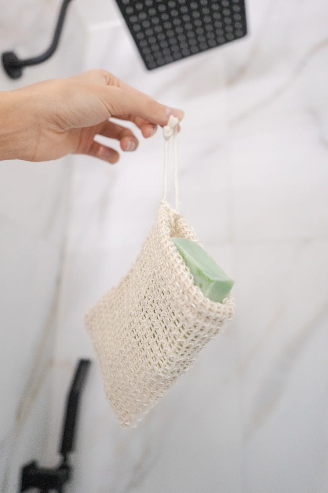 Woven Soap Bag - Exfoliating Scrubber - Image 4