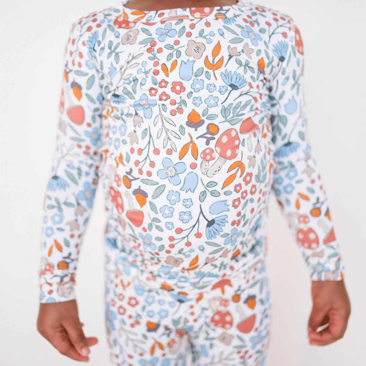 Toddler 2-Piece Bamboo Set - Fall Floral - Image 4