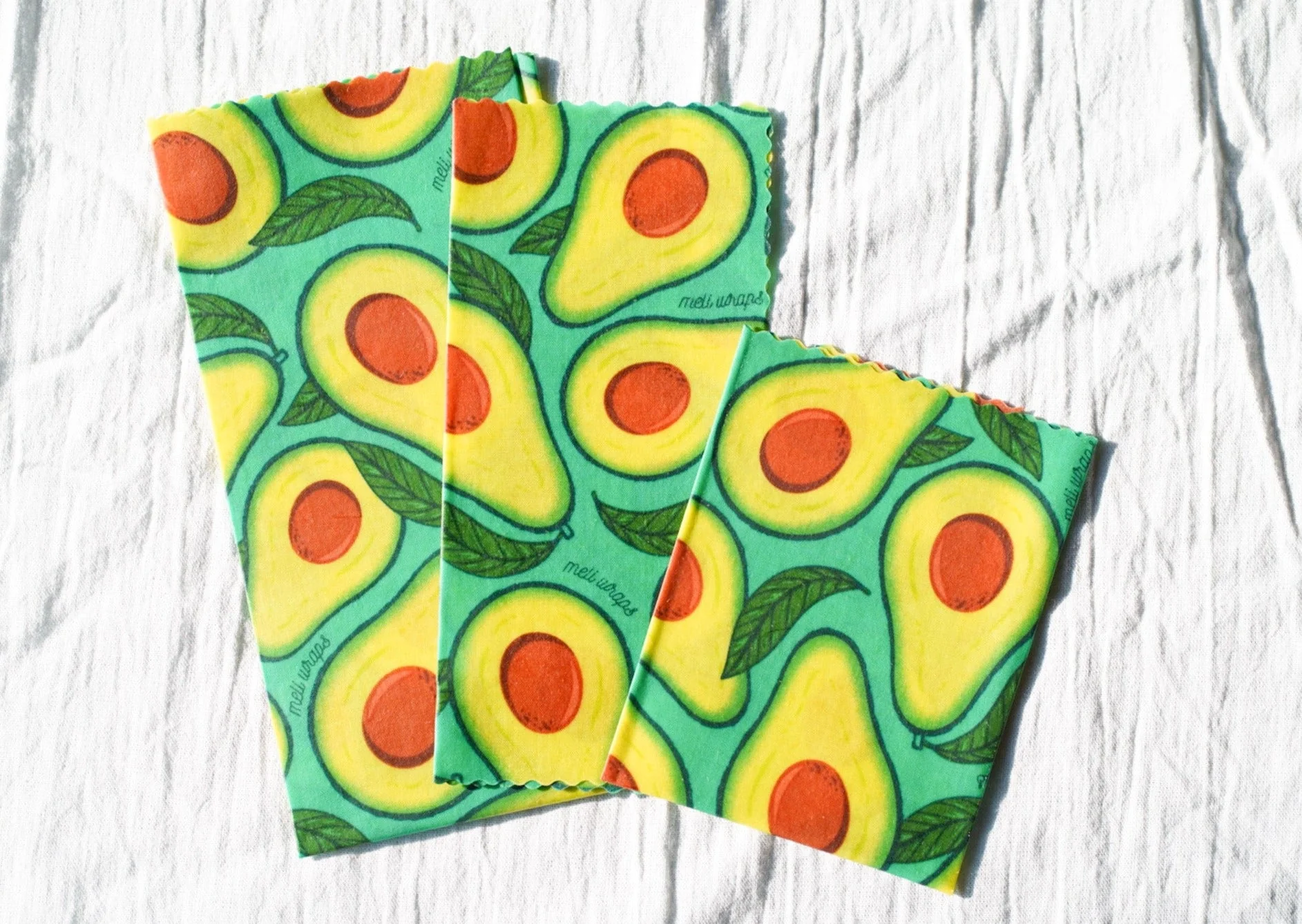 Meli Wraps Beeswax Food Wrap - Avocado - Image 12