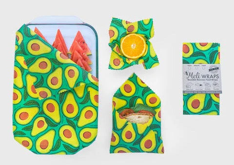 Meli Wraps Beeswax Food Wrap - Avocado - Image 13