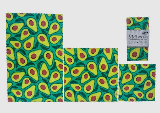 Meli Wraps Beeswax Food Wrap - Avocado - Image 5
