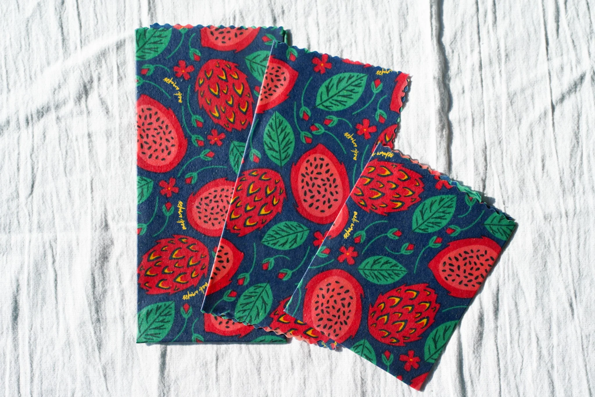 Meli Wraps Beeswax Food Wrap - Dragonfruit - Image 14