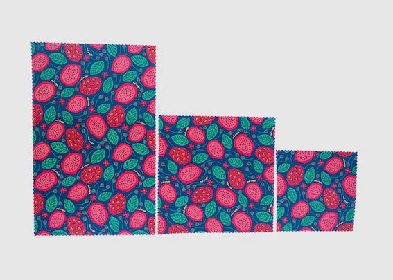 Meli Wraps Beeswax Food Wrap - Dragonfruit - Image 4