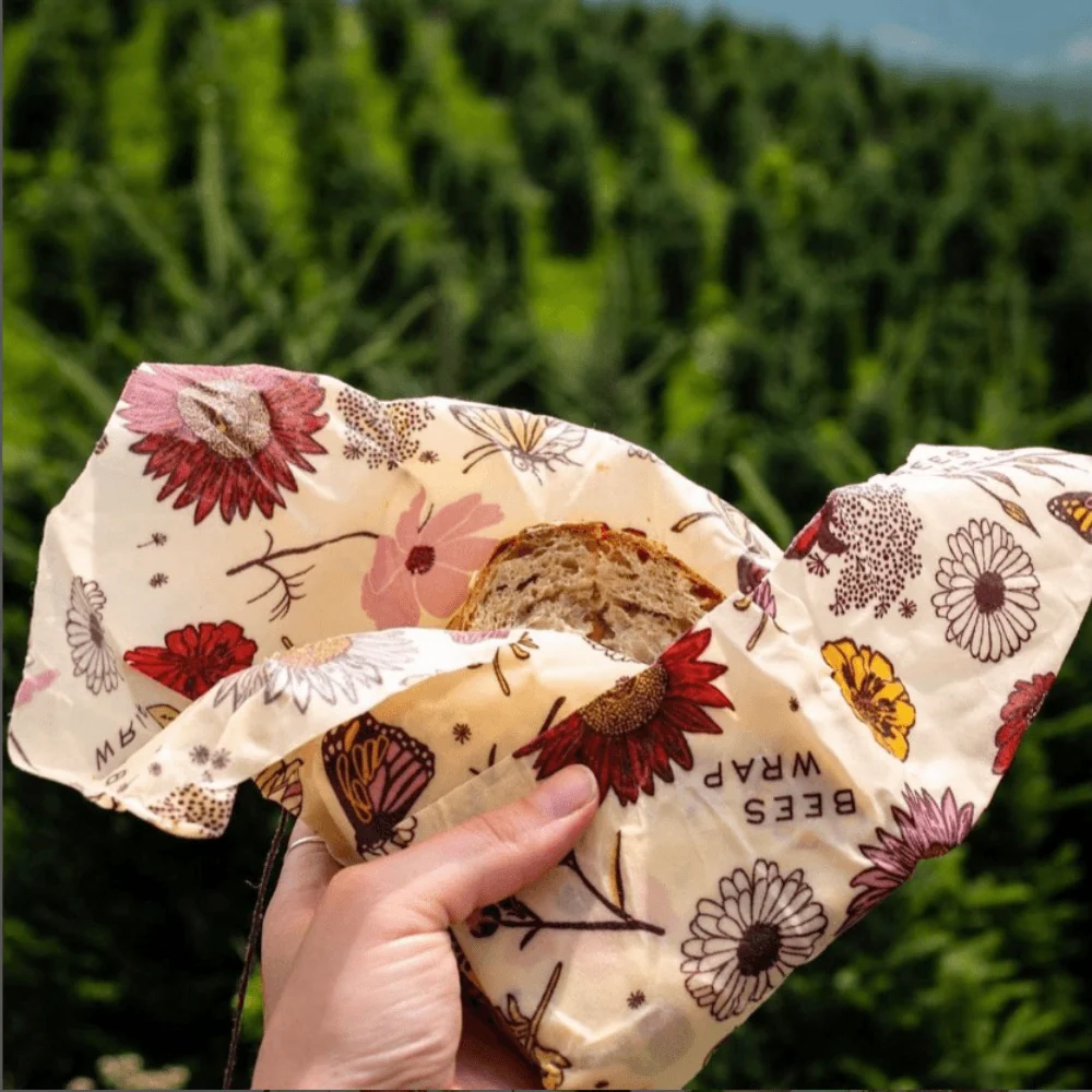 Beeswax Sandwich Wrap (Vegan Wax) - Meadow Magic - Image 6