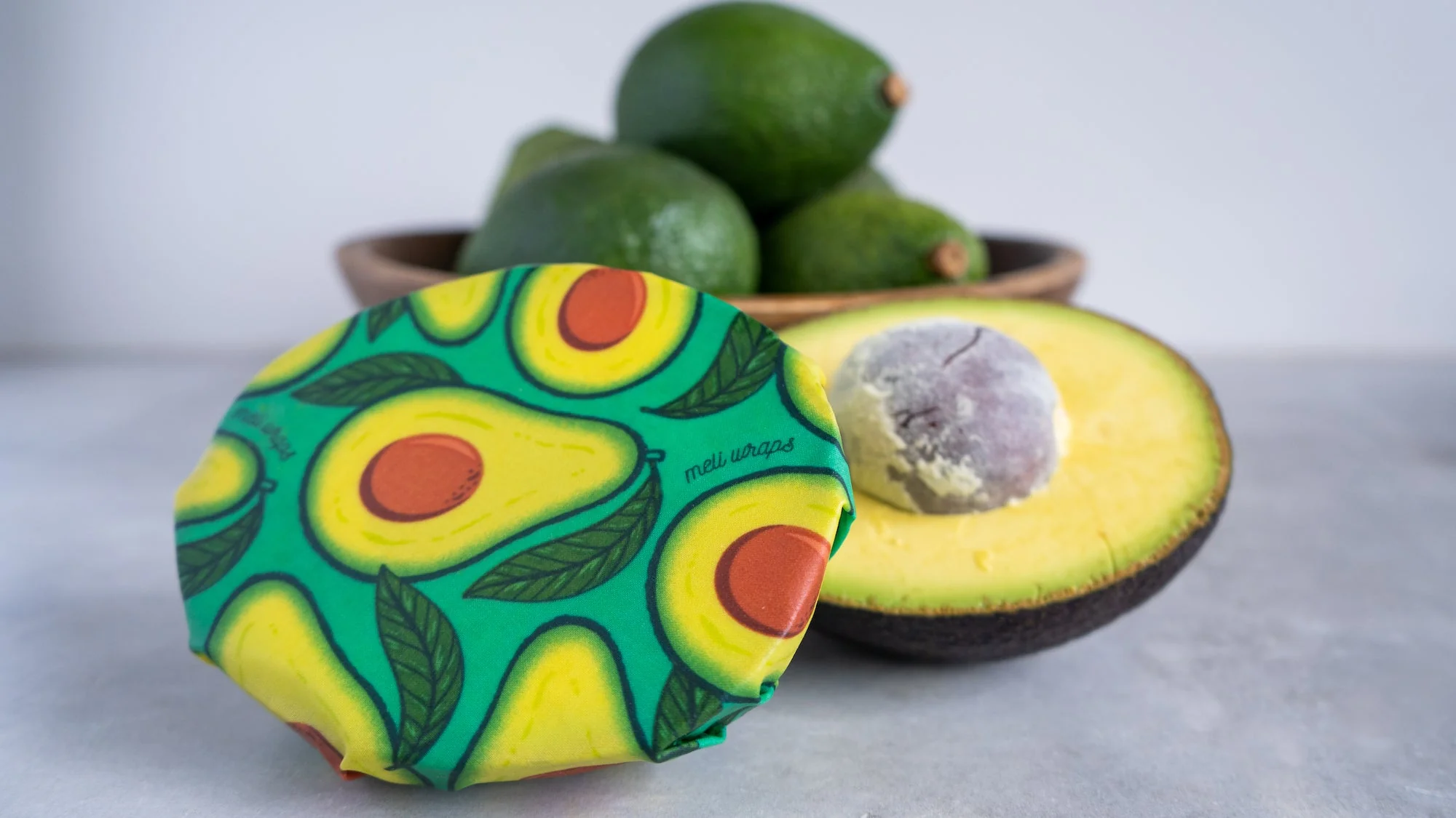 Meli Wraps Beeswax Food Wrap Roll - Avocado - Image 7