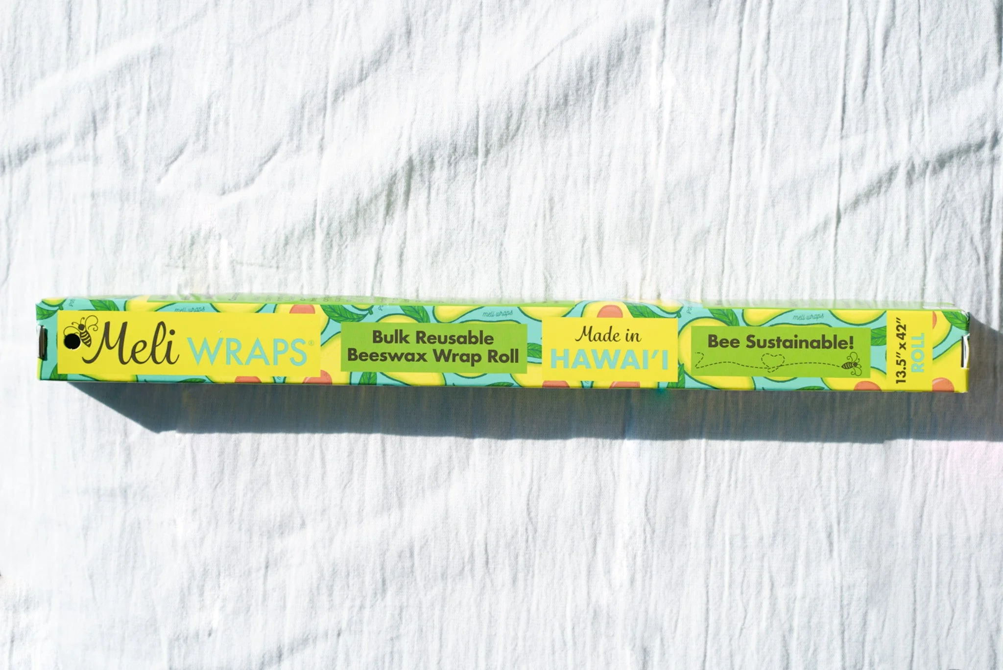 Meli Wraps Beeswax Food Wrap Roll - Avocado - Image 8