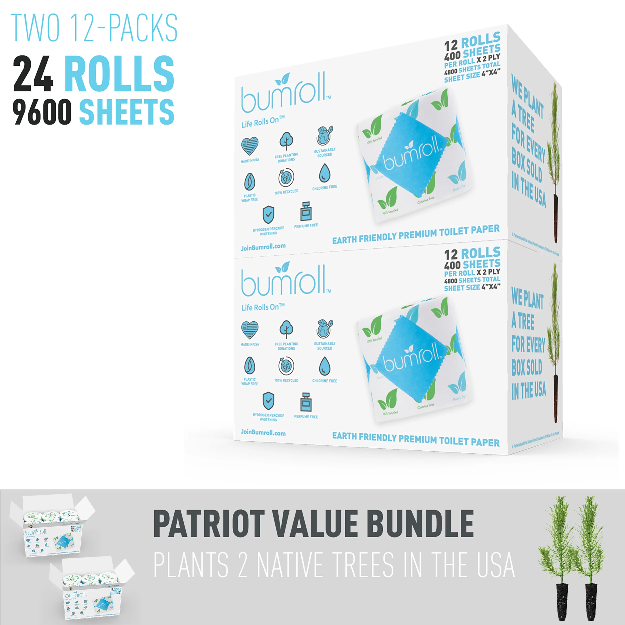 Bumroll Premium Toilet Paper And Towel Rolls - Made In The USA - Image 17