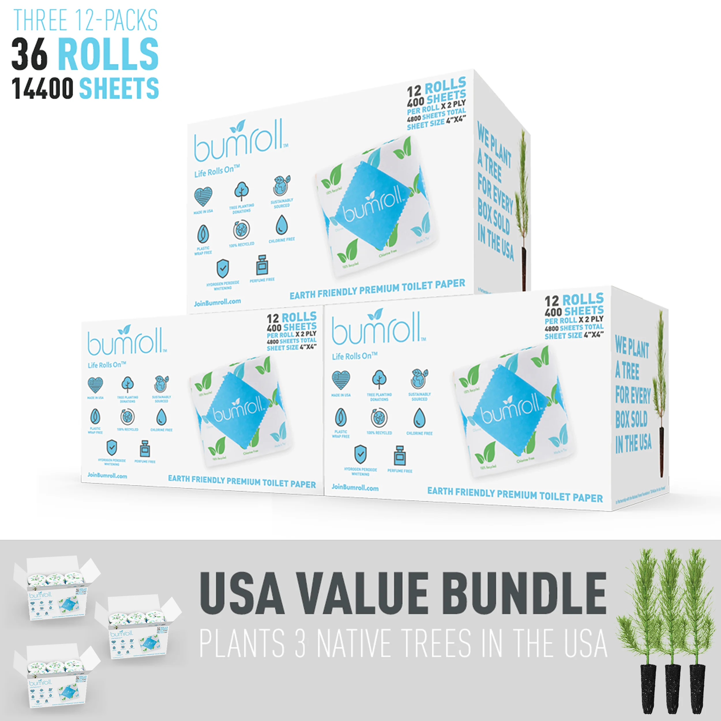 Bumroll Premium Toilet Paper And Towel Rolls - Made In The USA - Image 18