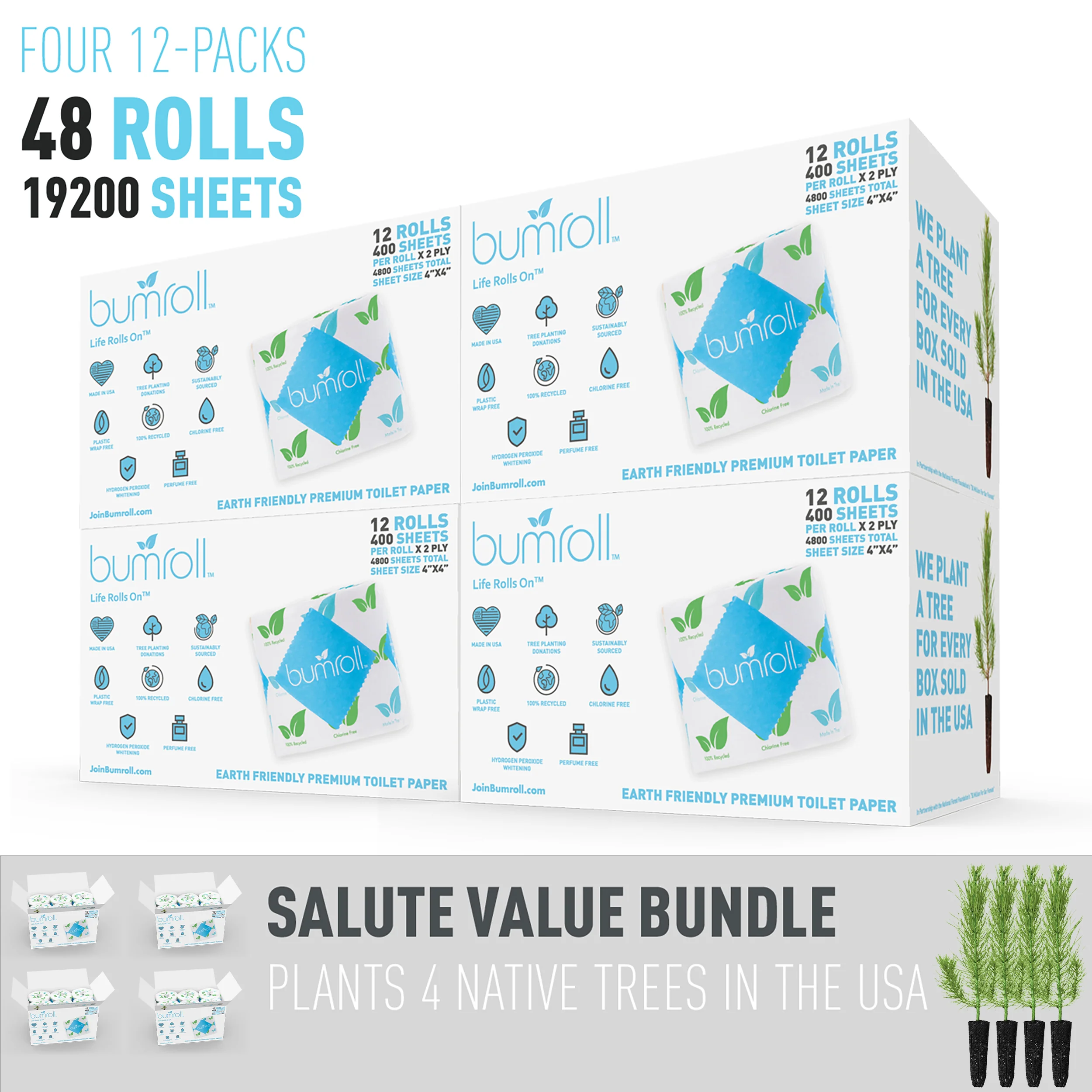 Bumroll Premium Toilet Paper And Towel Rolls - Made In The USA - Image 19