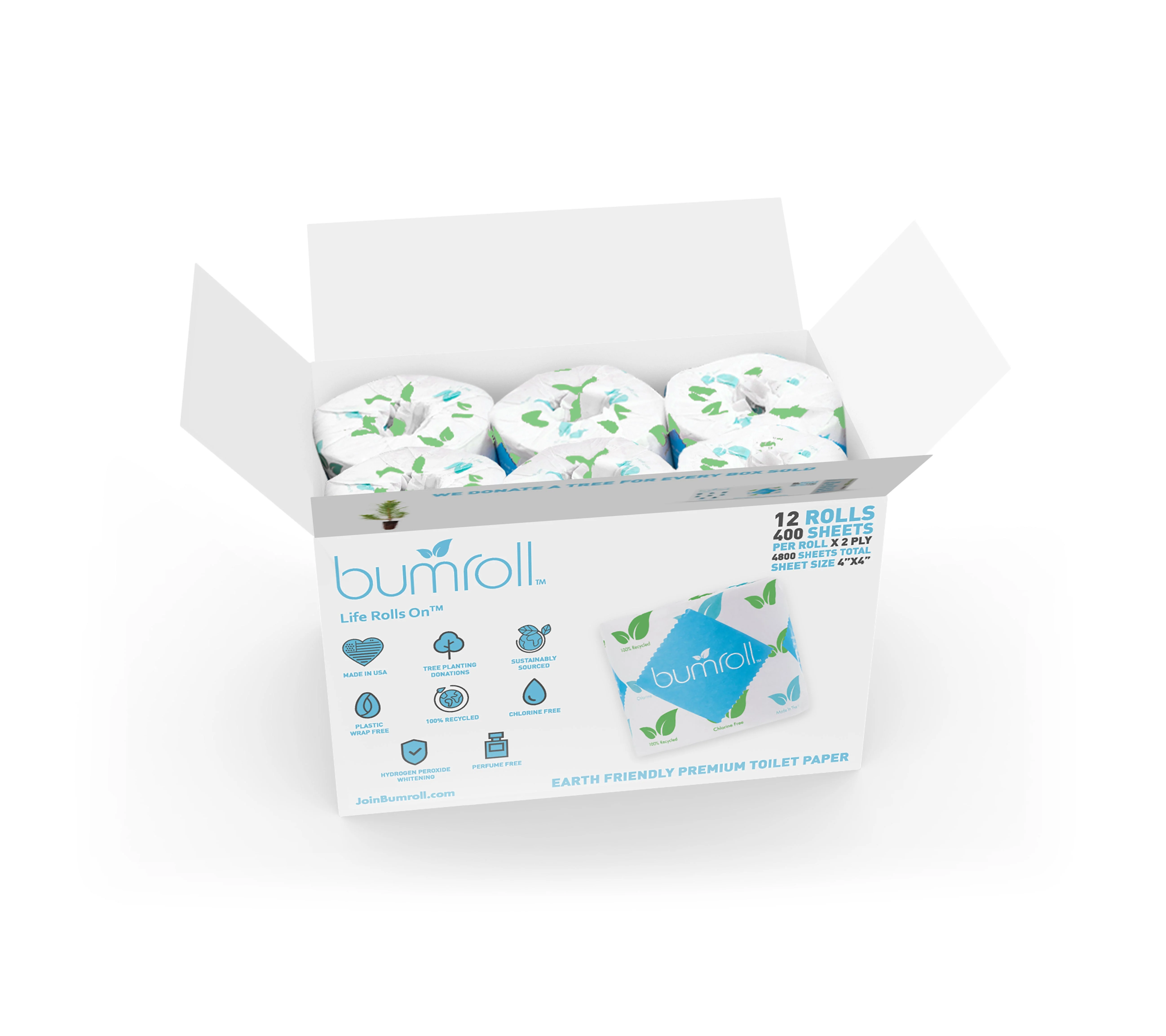 Bumroll Premium Toilet Paper And Towel Rolls - Made In The USA - Image 20