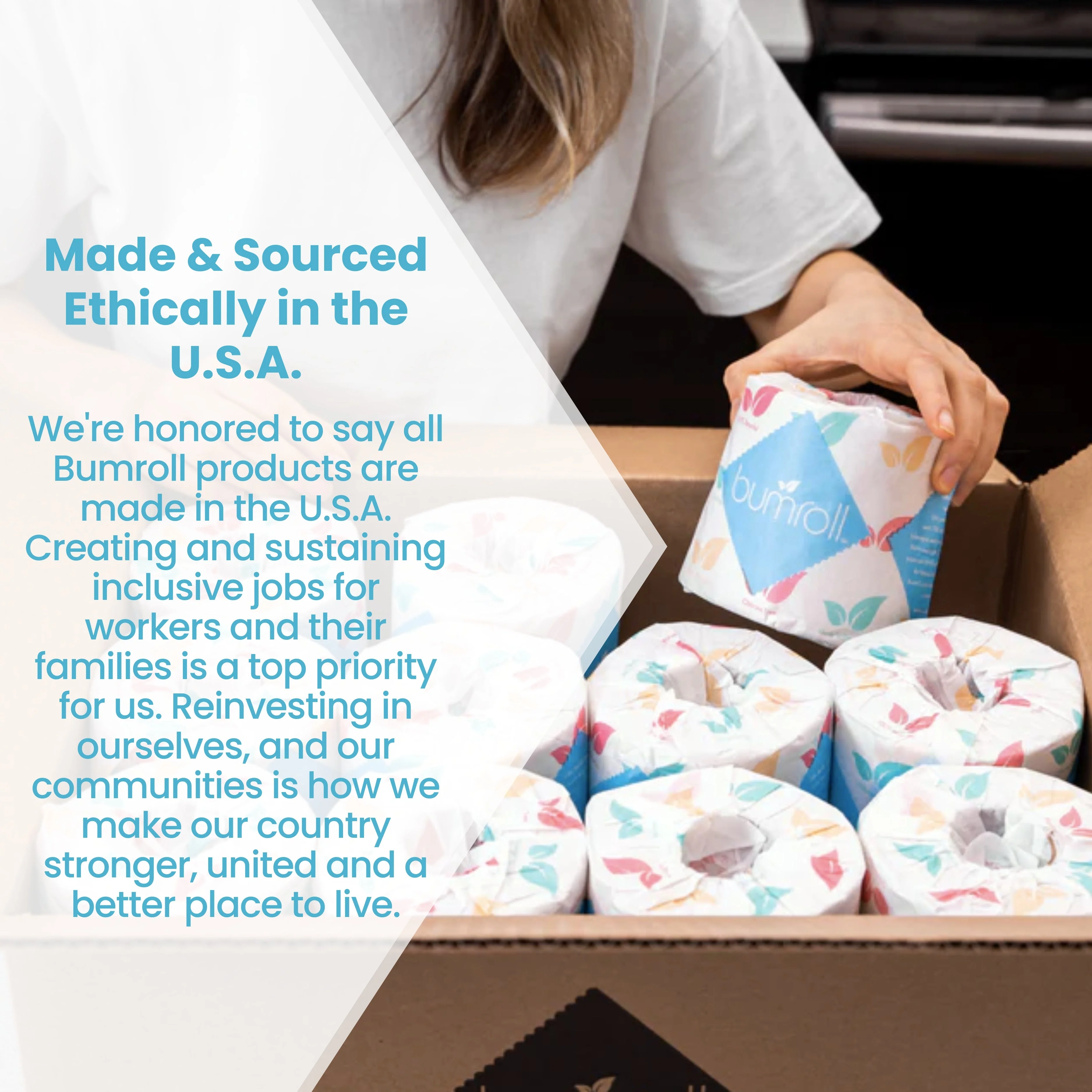 Bumroll Premium Toilet Paper And Towel Rolls - Made In The USA - Image 3