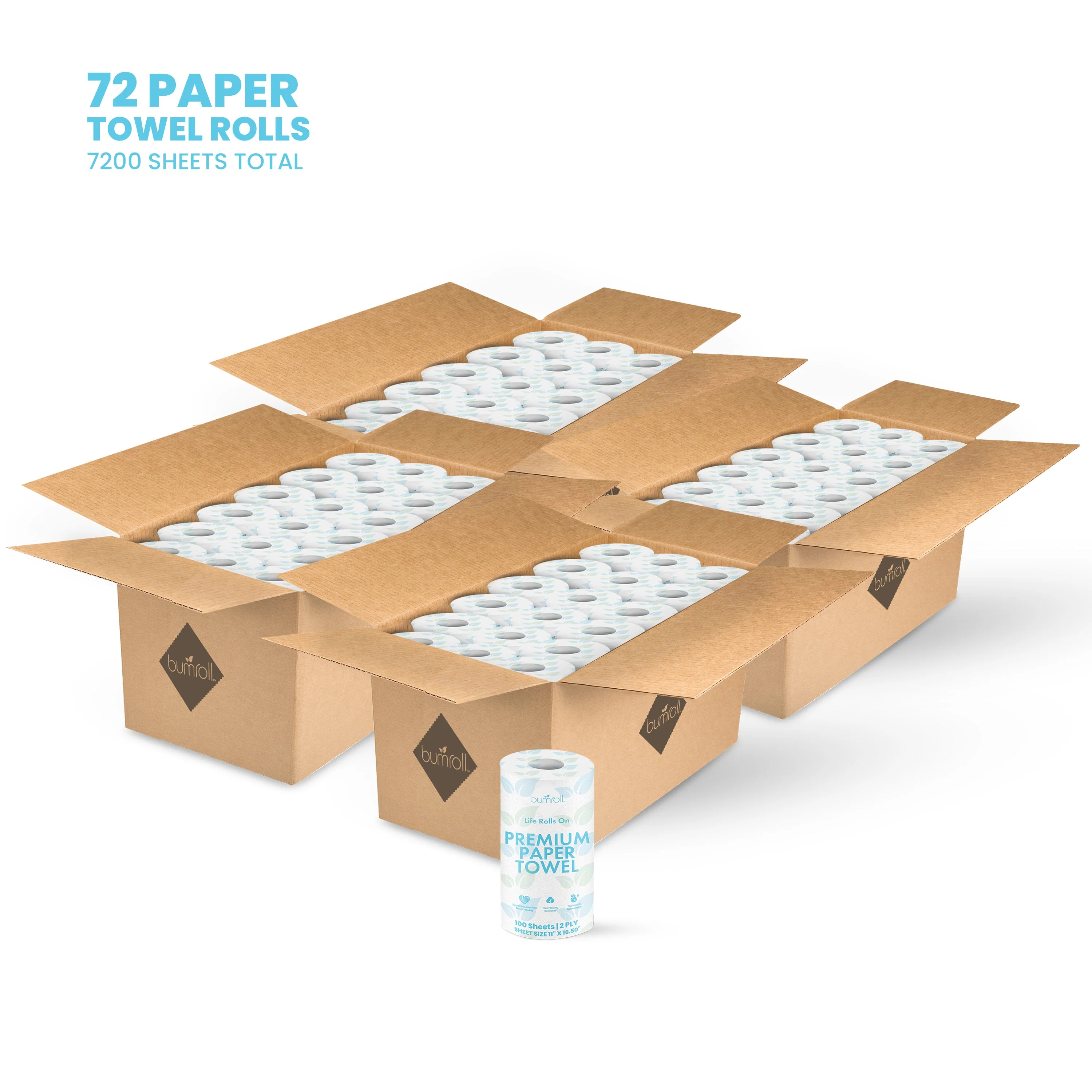 Bumroll Premium Toilet Paper And Towel Rolls - Made In The USA - Image 33