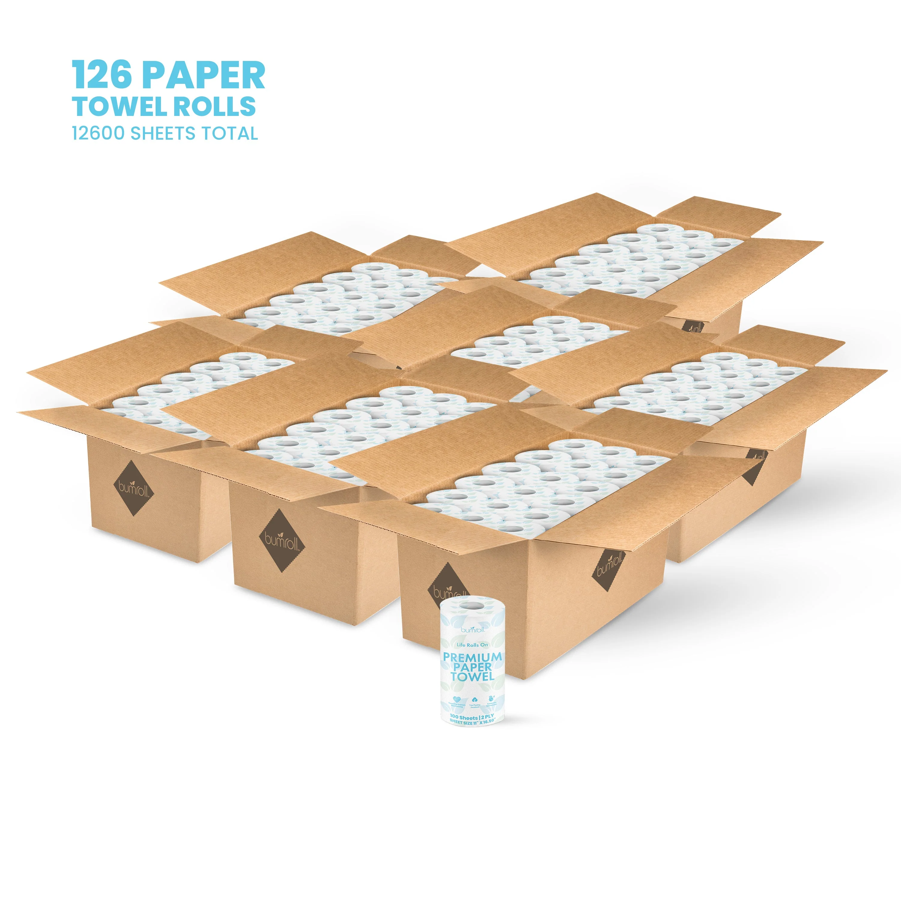 Bumroll Premium Toilet Paper And Towel Rolls - Made In The USA - Image 36