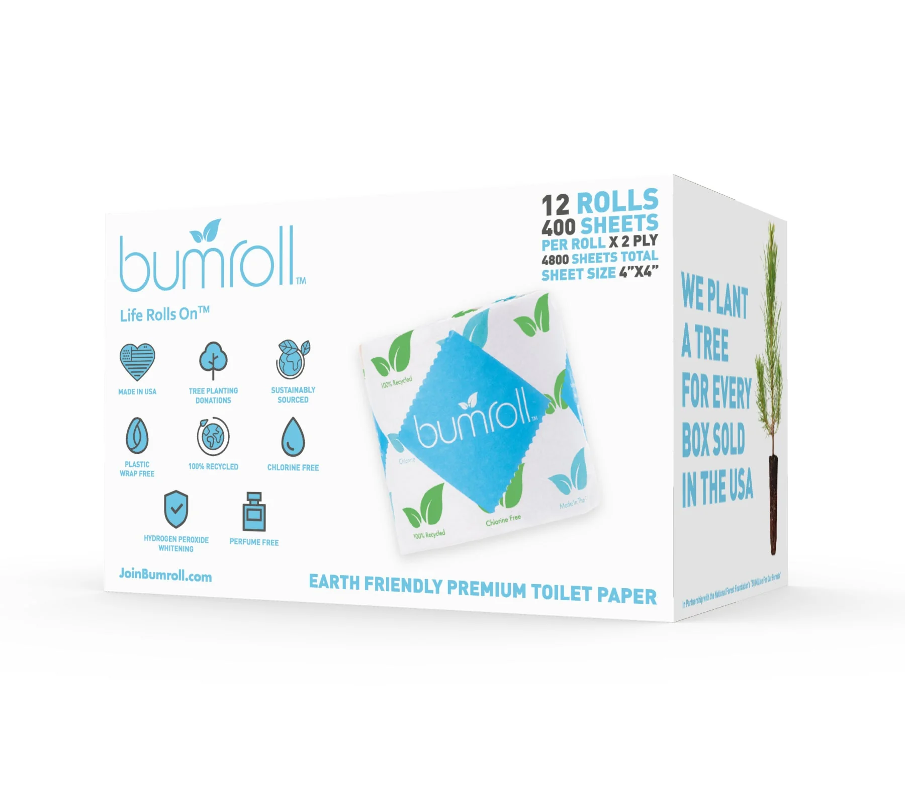Bumroll Premium Toilet Paper And Towel Rolls - Made In The USA - Image 4