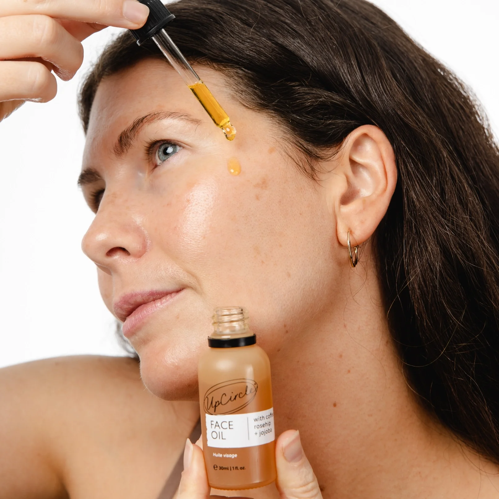 Collagen Boosting Vegan Organic Coffee Face Oil - Image 3