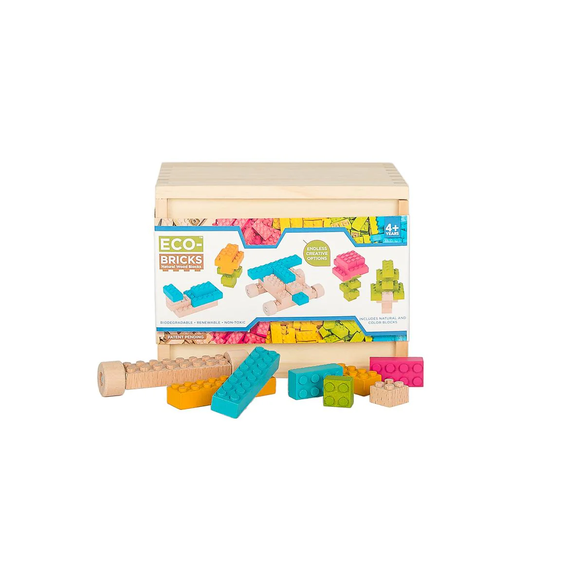 Colored Eco Bricks - 54 Pieces - Image 4