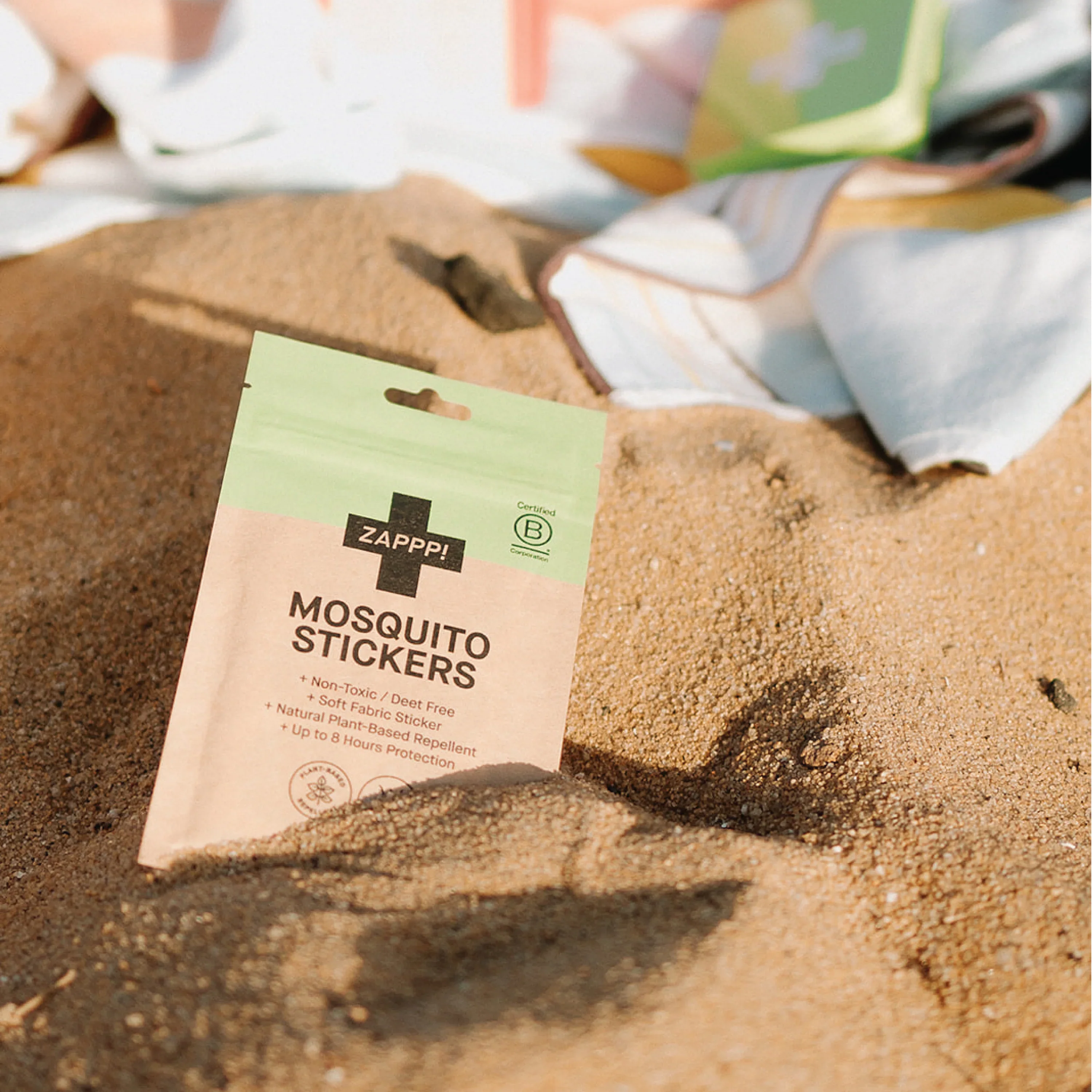 Compostable Mosquito Repellent Stickers - Image 2
