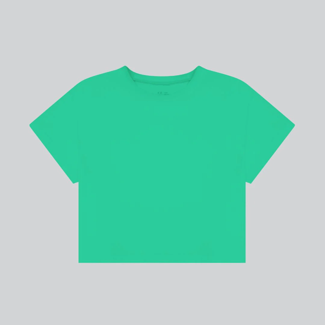 Compostable Organic Cotton Crop Top (9 Color Options) - Image 12