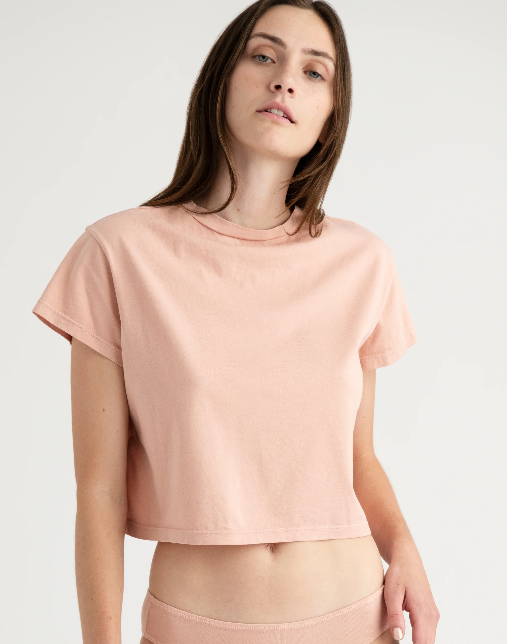 Compostable Organic Cotton Crop Top (9 Color Options) - Image 14