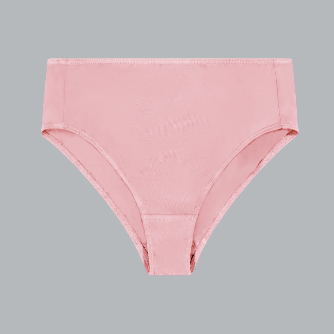 Compostable Organic Cotton High-Waist Brief (8 Color Options) - Image 10