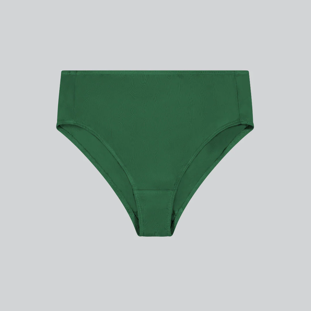 Compostable Organic Cotton High-Waist Brief (8 Color Options) - Image 17