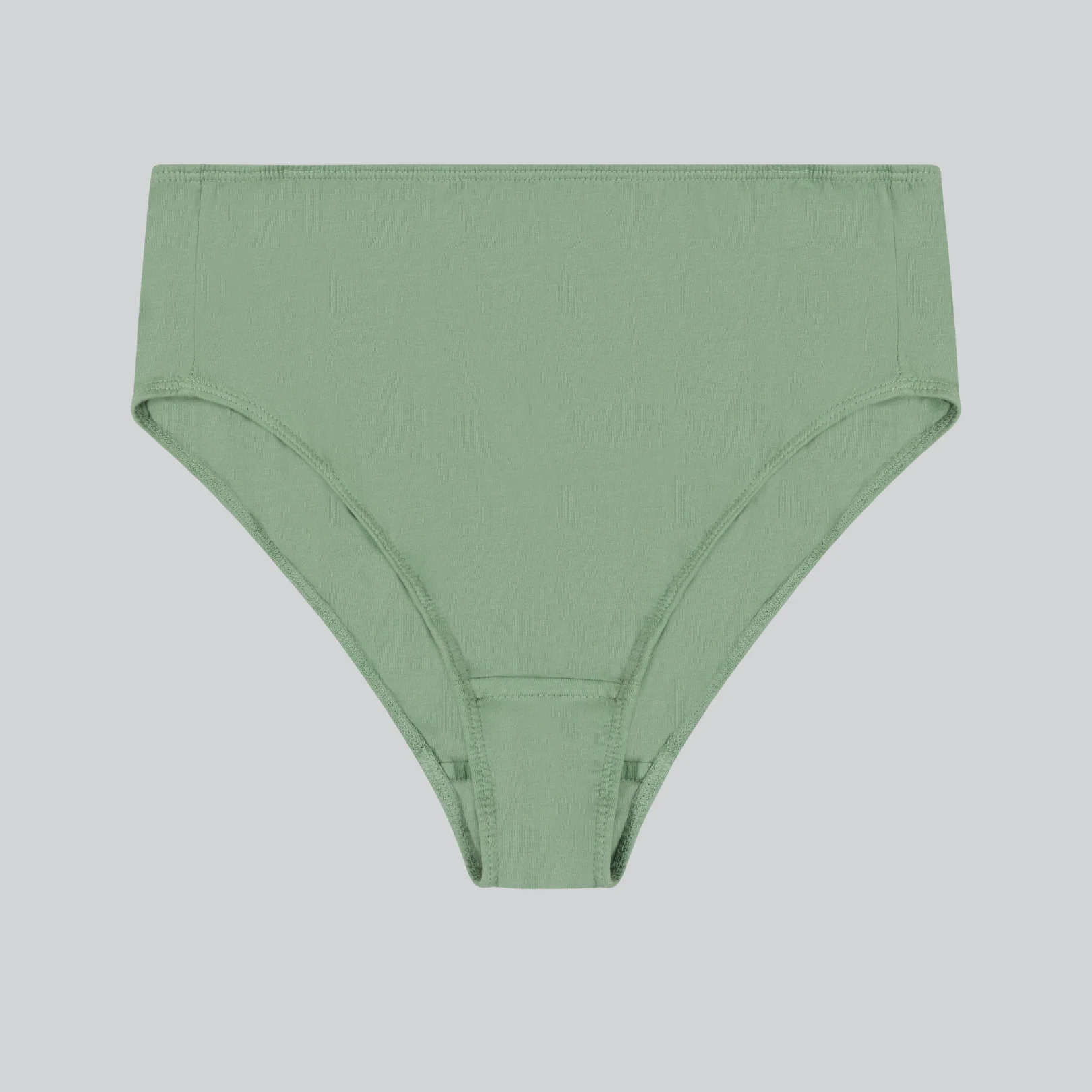 Compostable Organic Cotton High-Waist Brief (8 Color Options) - Image 6