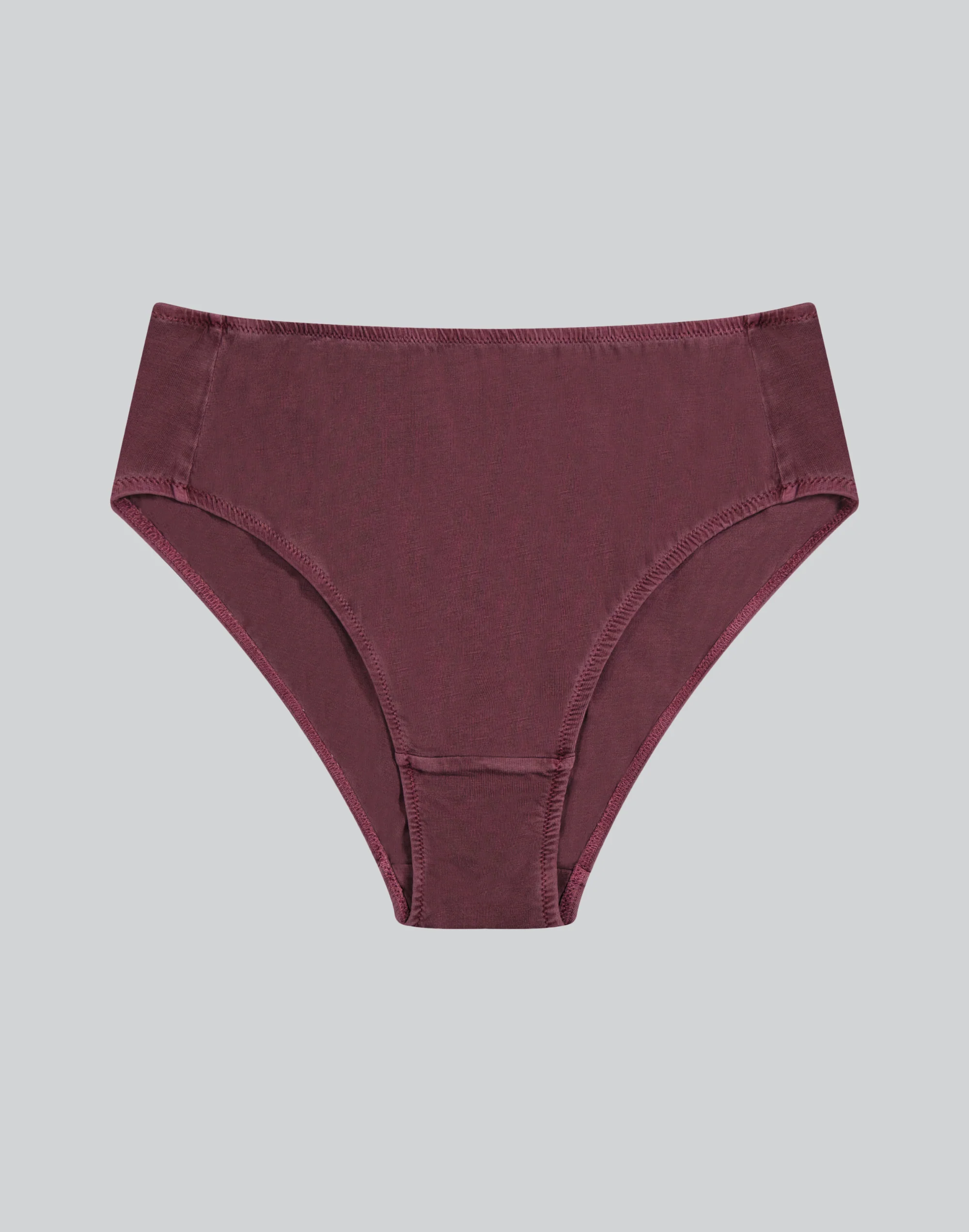 Compostable Organic Cotton High-Waist Brief (8 Color Options) - Image 64