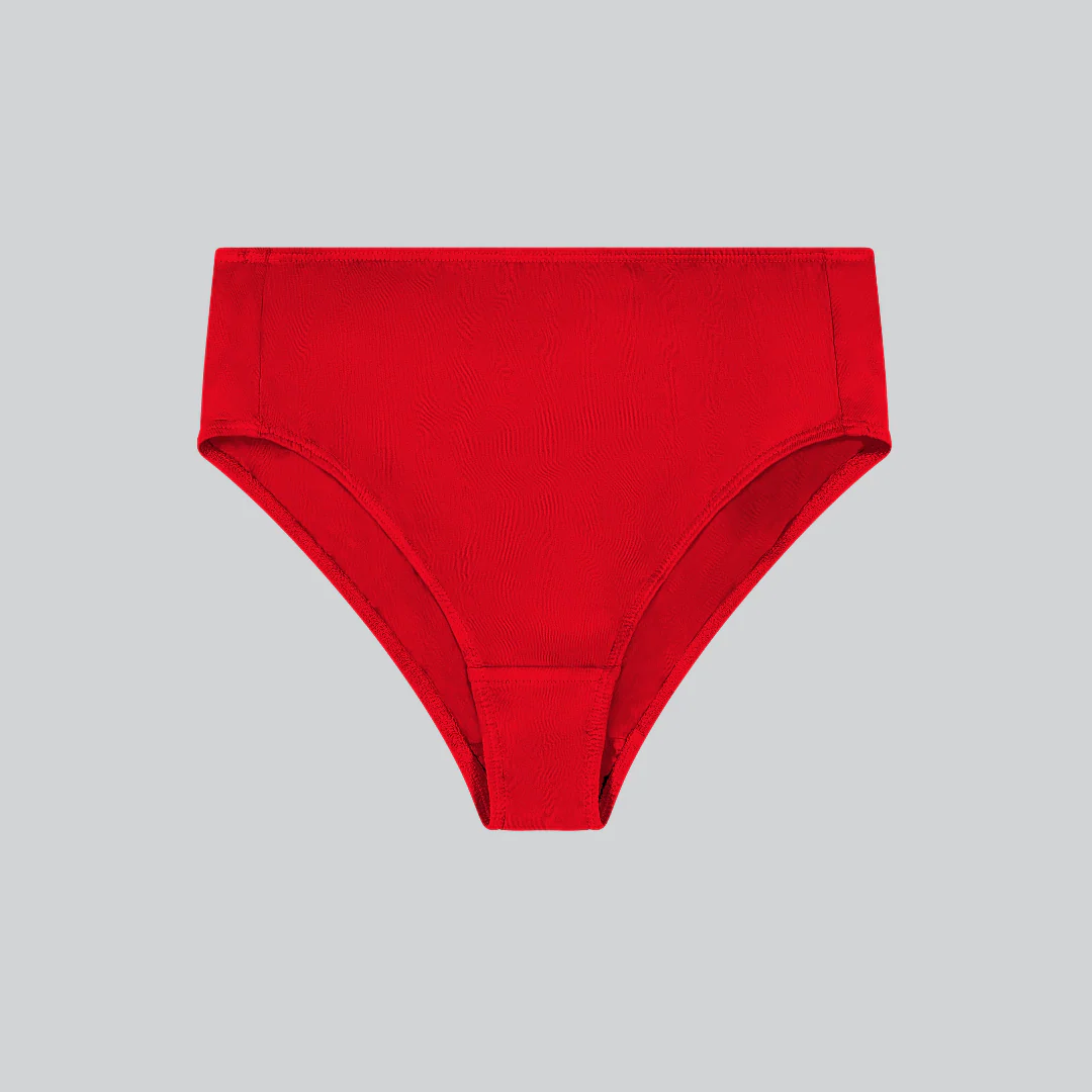 Compostable Organic Cotton High-Waist Brief (8 Color Options) - Image 81