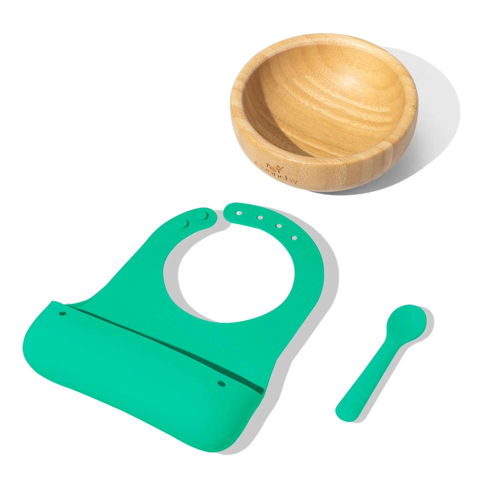 Roll & Go Silicone Bib Gift Set (9 color options) - Image 10