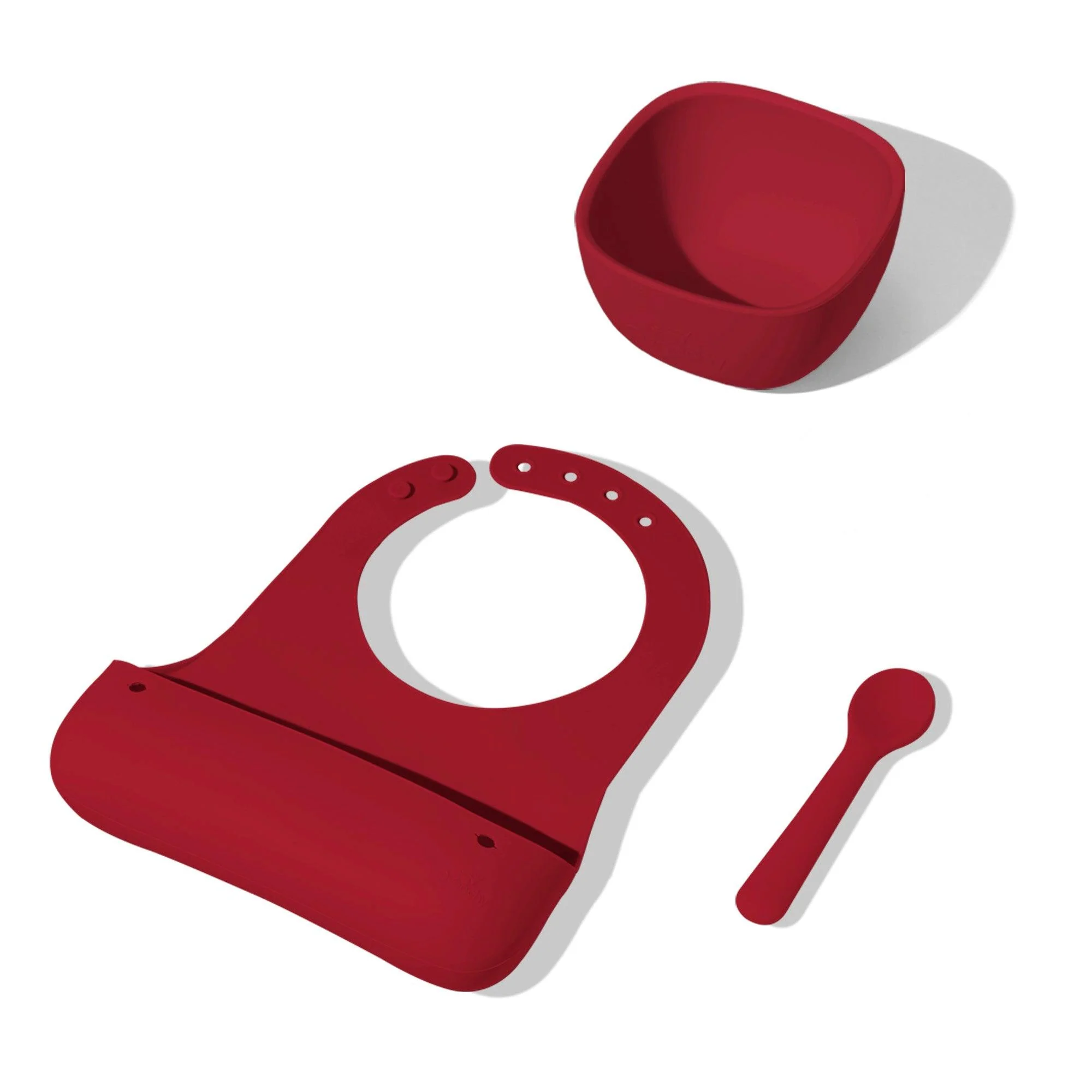 Roll & Go Silicone Bib Gift Set (9 color options) - Image 22