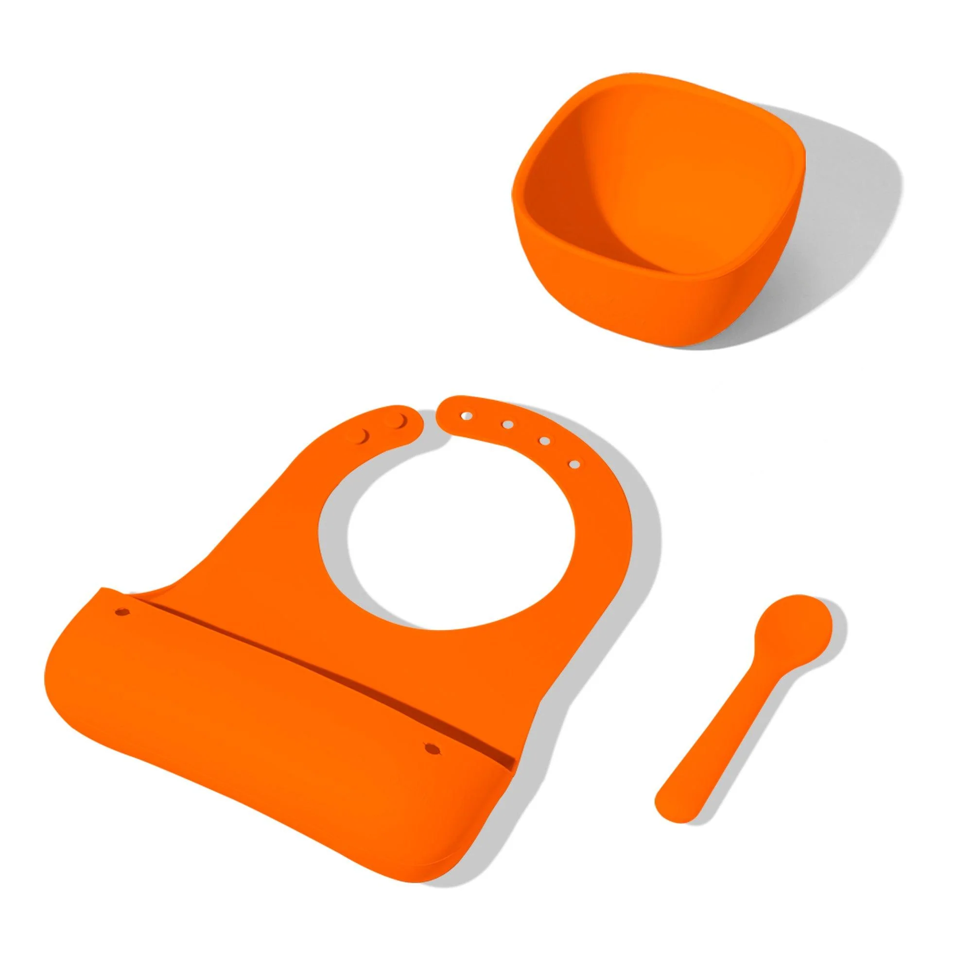 Roll & Go Silicone Bib Gift Set (9 color options) - Image 24
