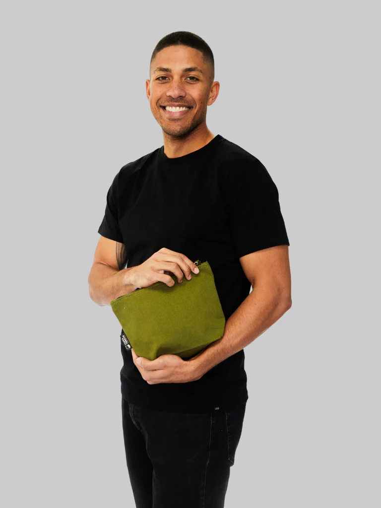 Eco friendly Makeup Bag (14 Color Options) - Image 3
