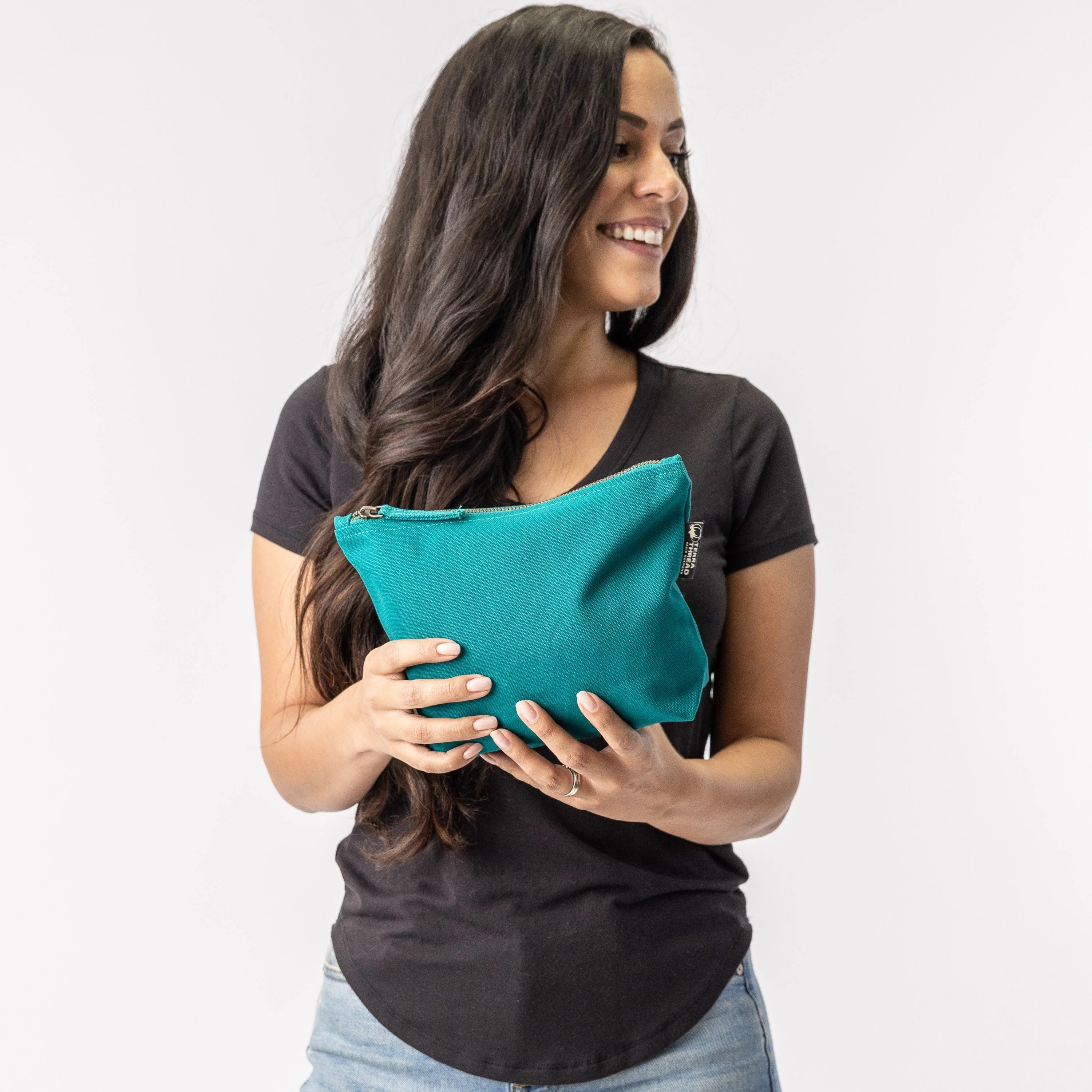 Eco friendly Makeup Bag (14 Color Options) - Image 38