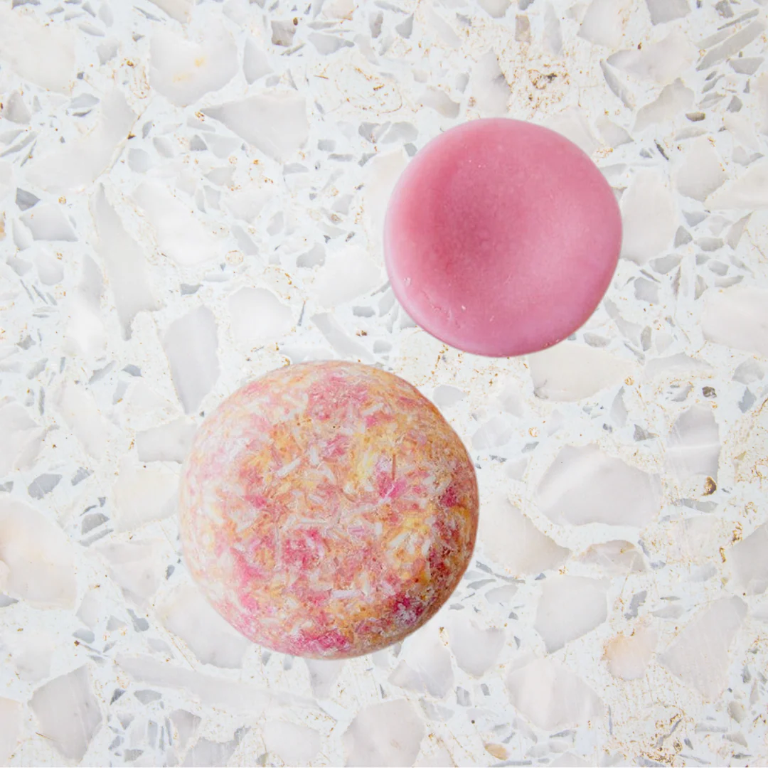 Flora Shampoo and Conditioner Bar Set - Image 3