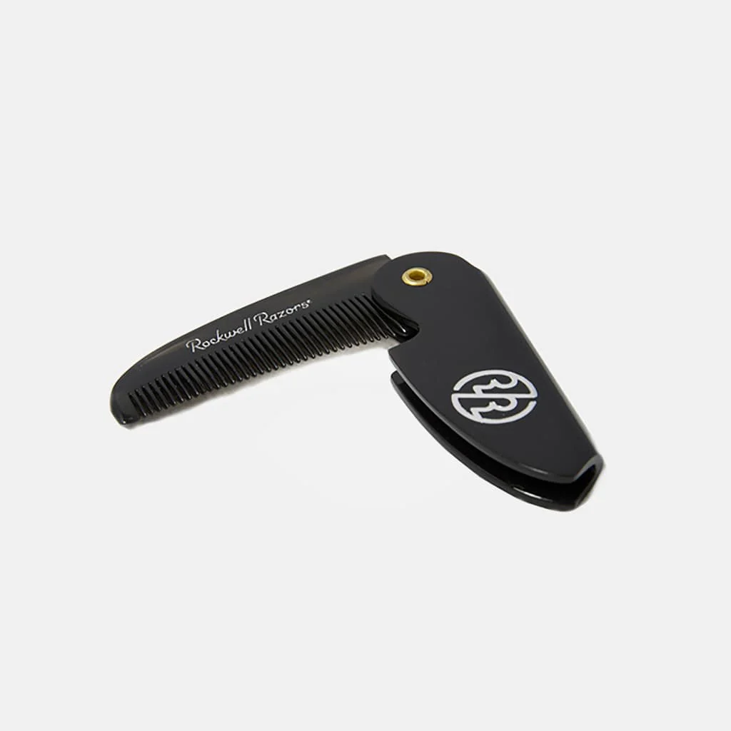 Folding Moustache and Beard Comb - Image 3