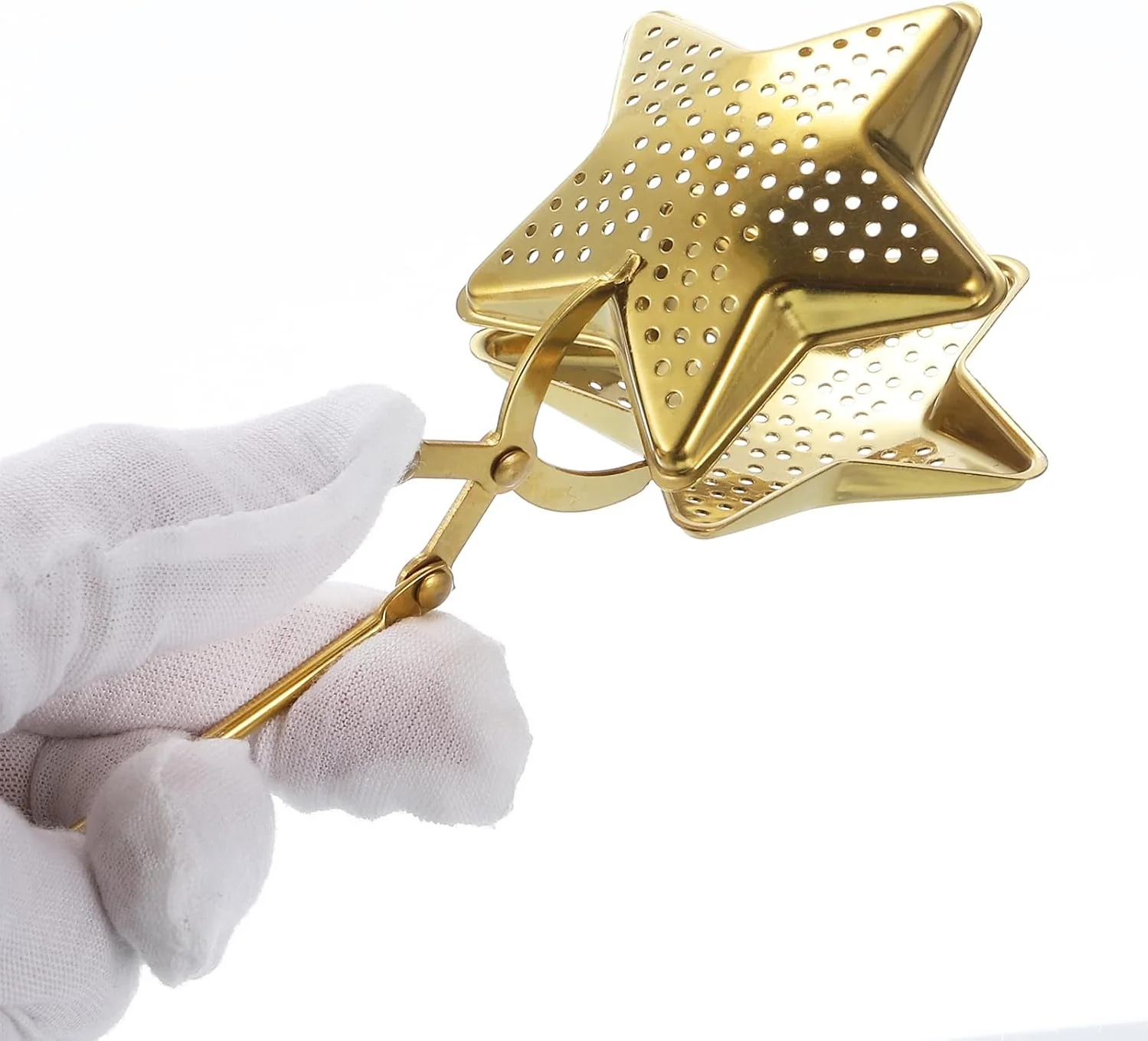 Gold Star Snap Tea Infuser - Image 4