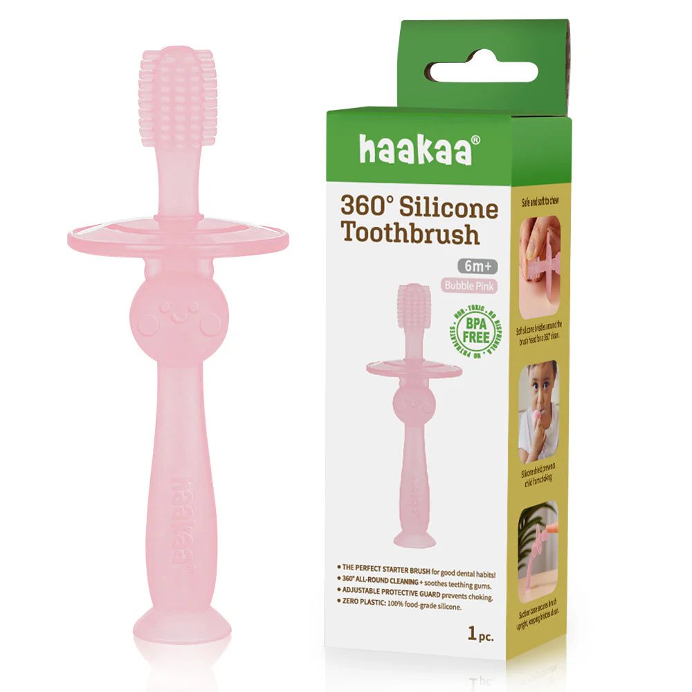 Haakaa 360° Silicone Toothbrush - Image 11