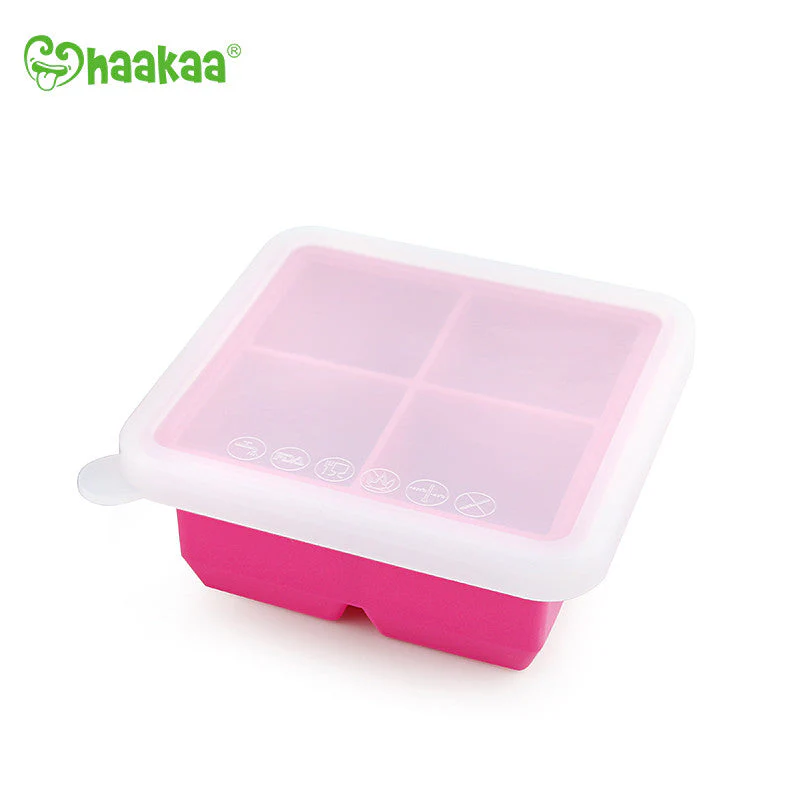 Haakaa Baby Food and Breast Milk Freezer Tray (5 color options) - Image 13